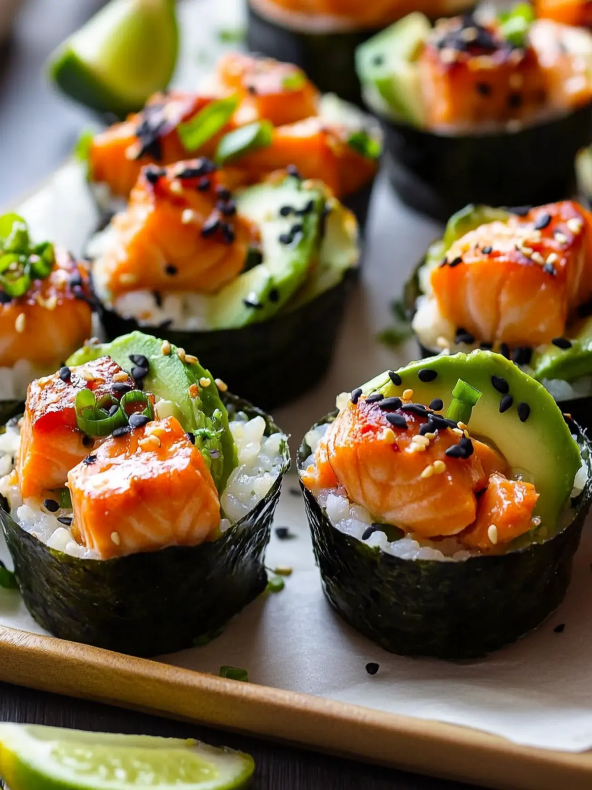 Baked Salmon Sushi Bake Cups: A Fun Twist on Sushi Night! 5 Baked Salmon Sushi Bake Cups