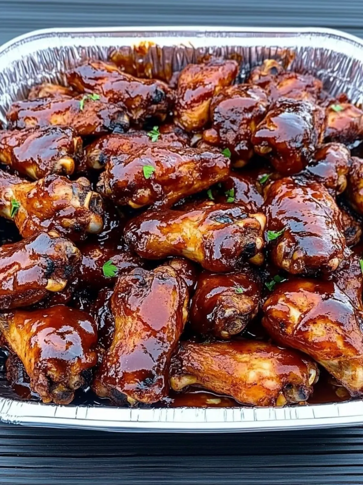 Finger-Lickin' 3 Ingredient Crockpot BBQ Chicken Wings 5 3 Ingredient Crockpot BBQ Chicken Wings