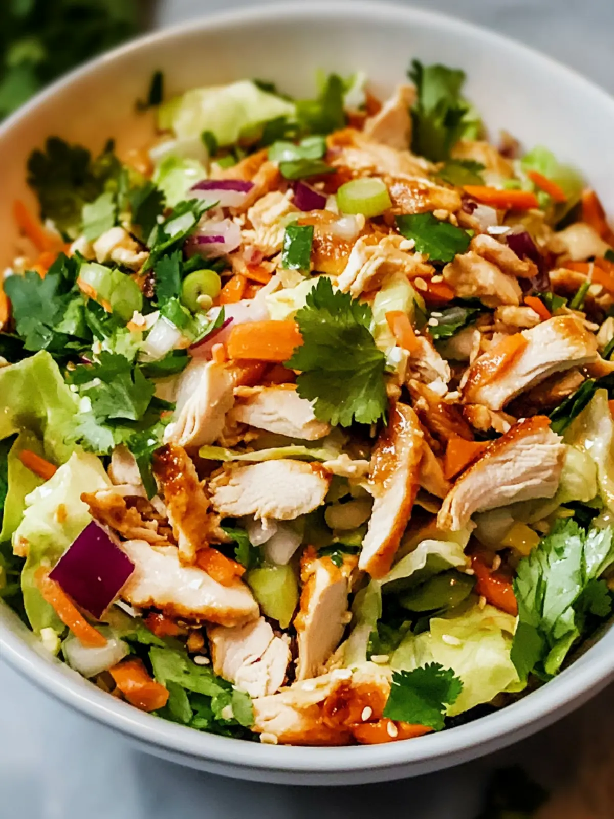 Fresh and Crunchy Chinese Chicken Salad to Delight Your Taste Buds 5 Chinese Chicken Salad