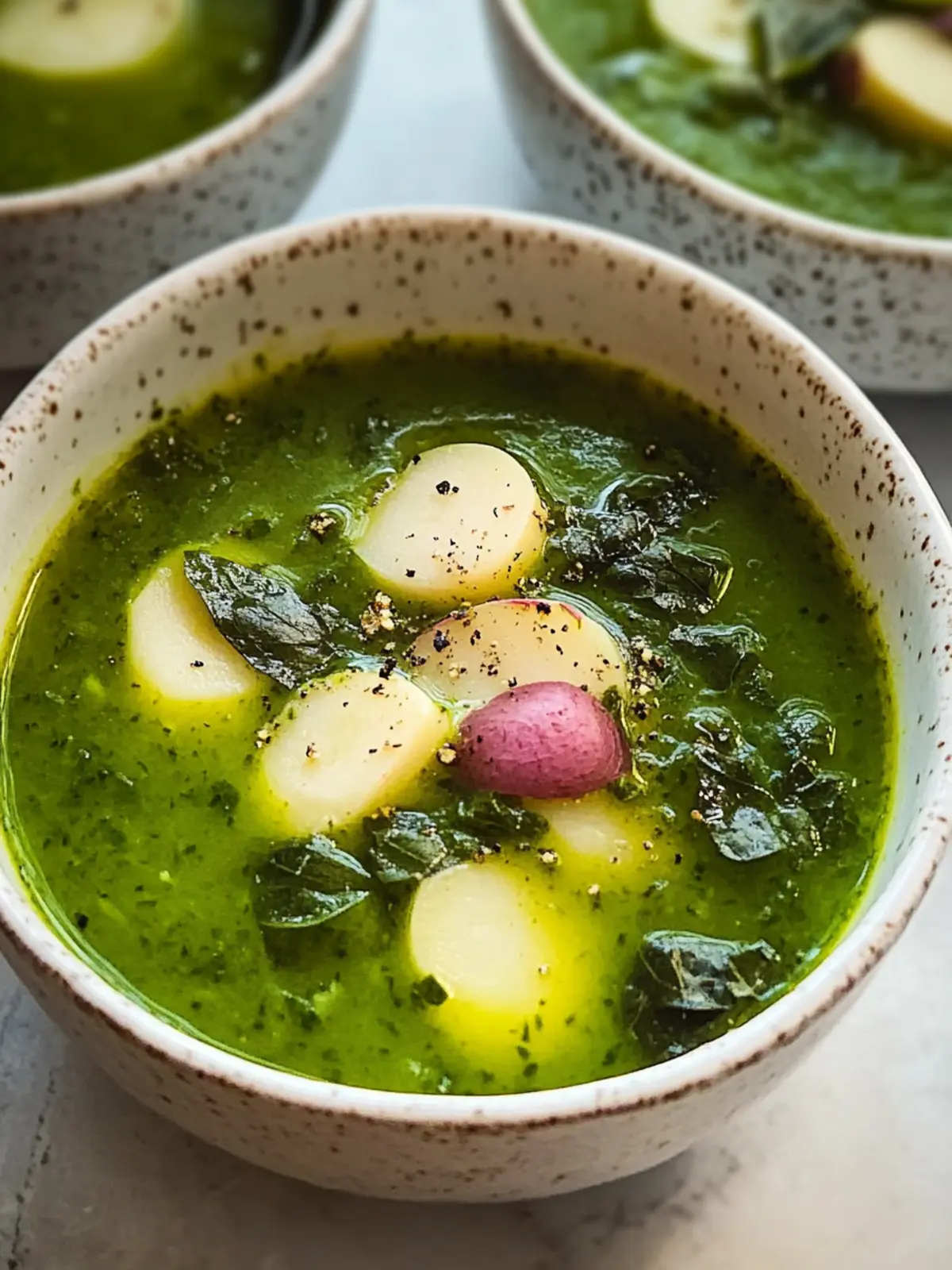 Hearty Turnip Green Soup with Savory Kielbasa Goodness 2 Turnip Green Soup
