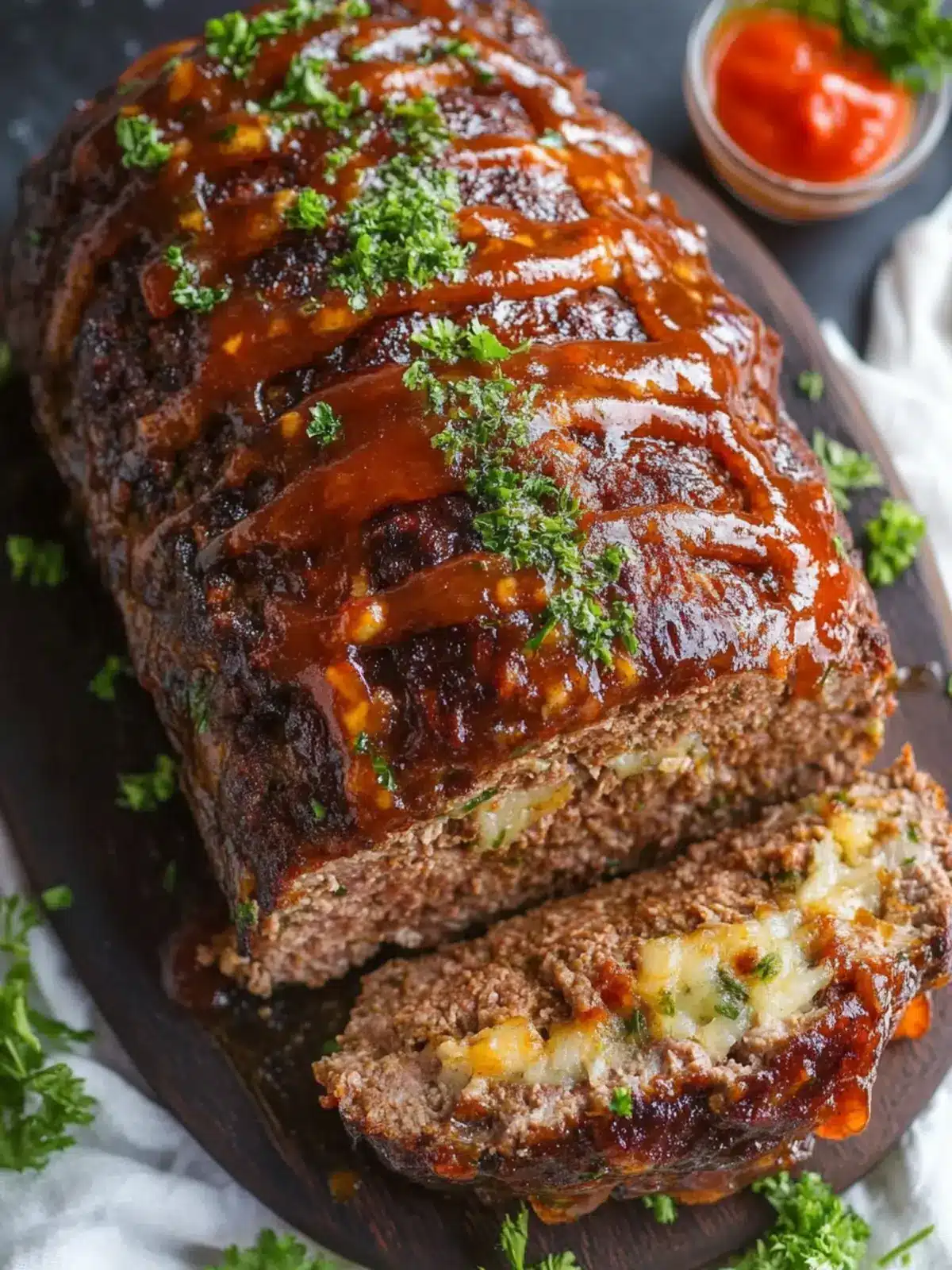 Irresistible Stuffed Meatloaf with Cheesy Goodness Inside 5 Stuffed Meatloaf