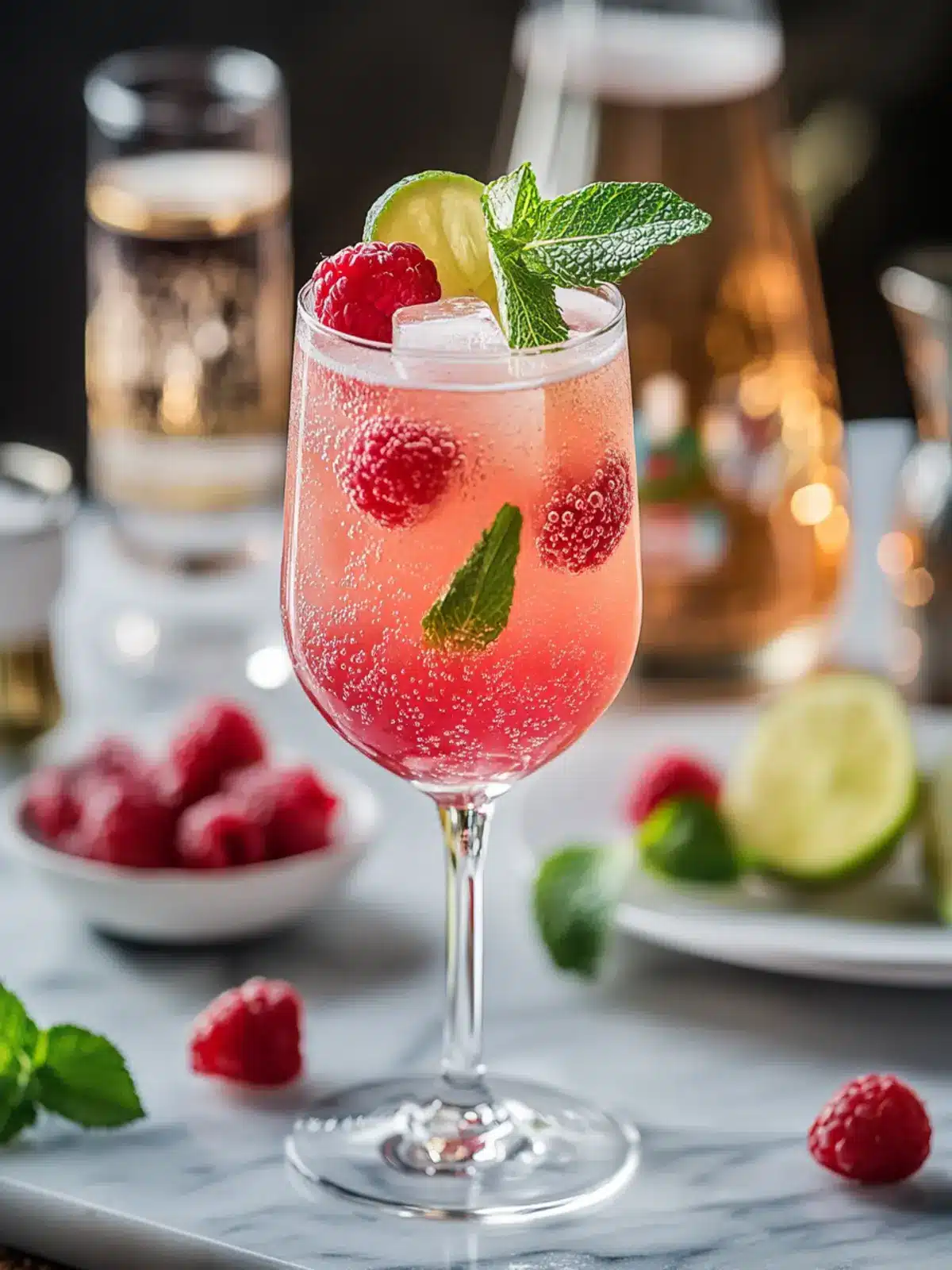 Cheers to Summer with a Refreshing Raspberry Moscato Cocktail 3 Raspberry Moscato Cocktail