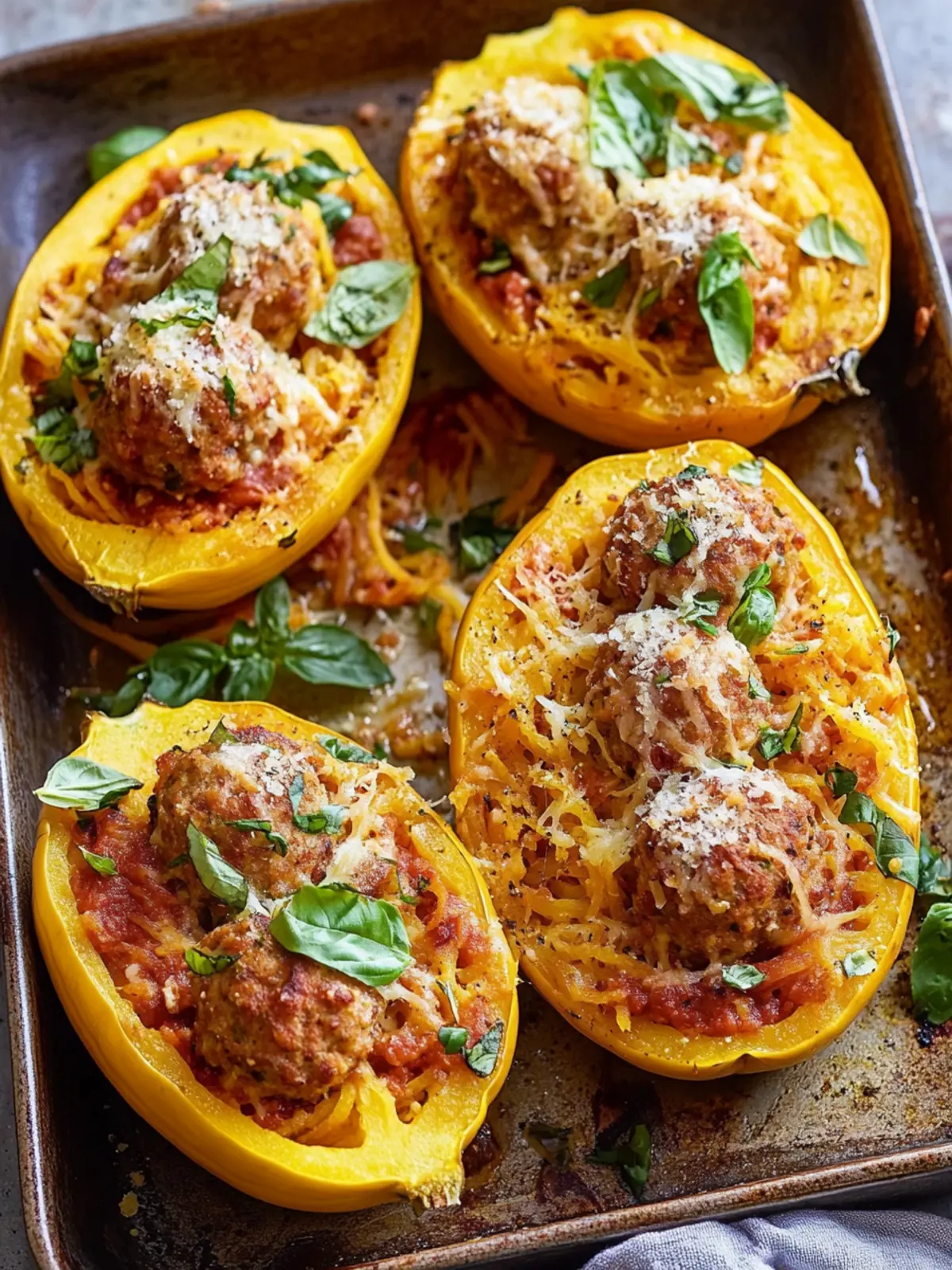 Savory Meatball-Stuffed Spaghetti Squash You’ll Crave 2 Meatball-Stuffed Spaghetti Squash