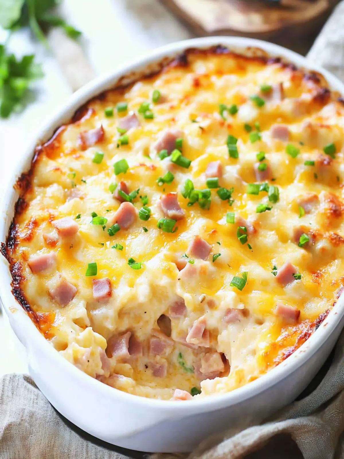 Savory Leftover Ham & Cheese Casserole for Cozy Nights 5 Leftover Ham & Cheese Casserole