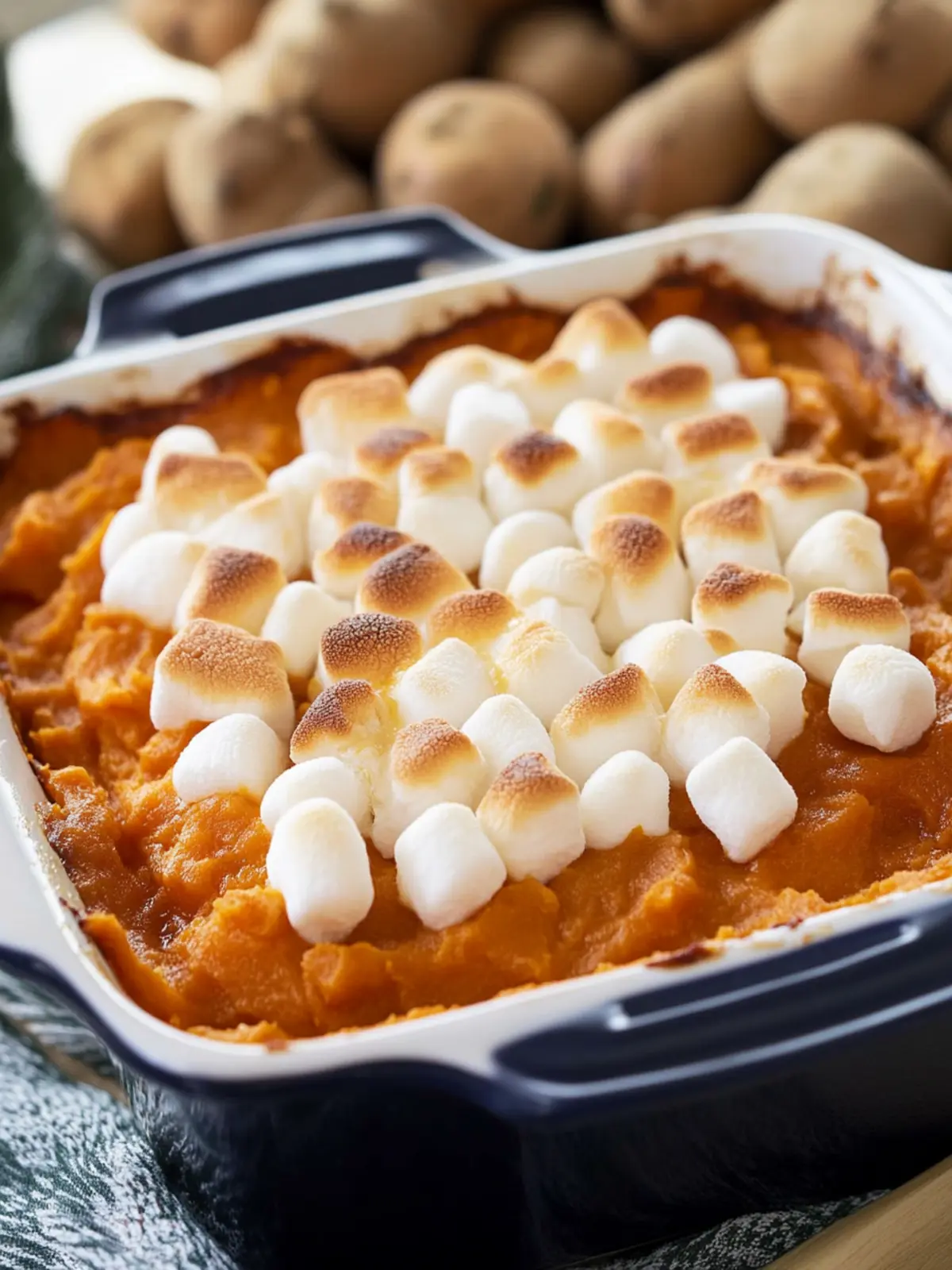 Sweet Potato Casserole with Marshmallows for Cozy Gatherings 5 Sweet Potato Casserole with Marshmallows