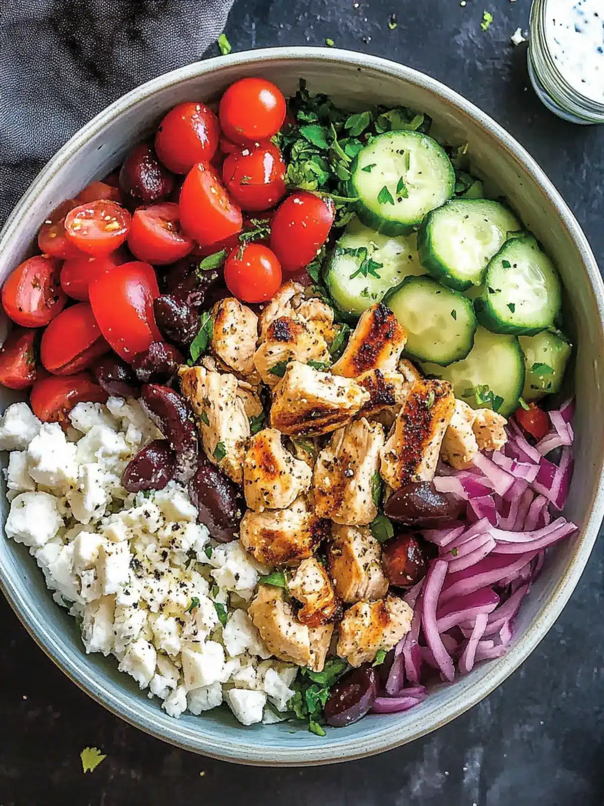 Delicious Low-Carb Greek Chicken Bowls You’ll Love 3 Low-Carb Greek Chicken Bowls