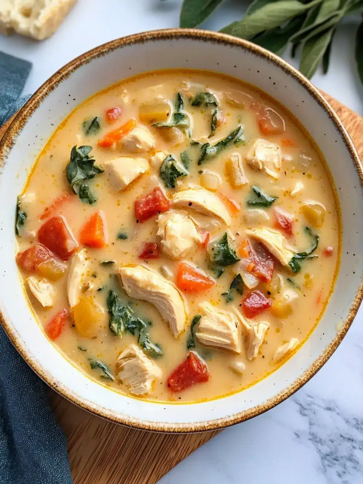 Creamy Marry Me Tuscan Chicken Soup You’ll Fall in Love With 4 Creamy Marry Me Tuscan Chicken Soup
