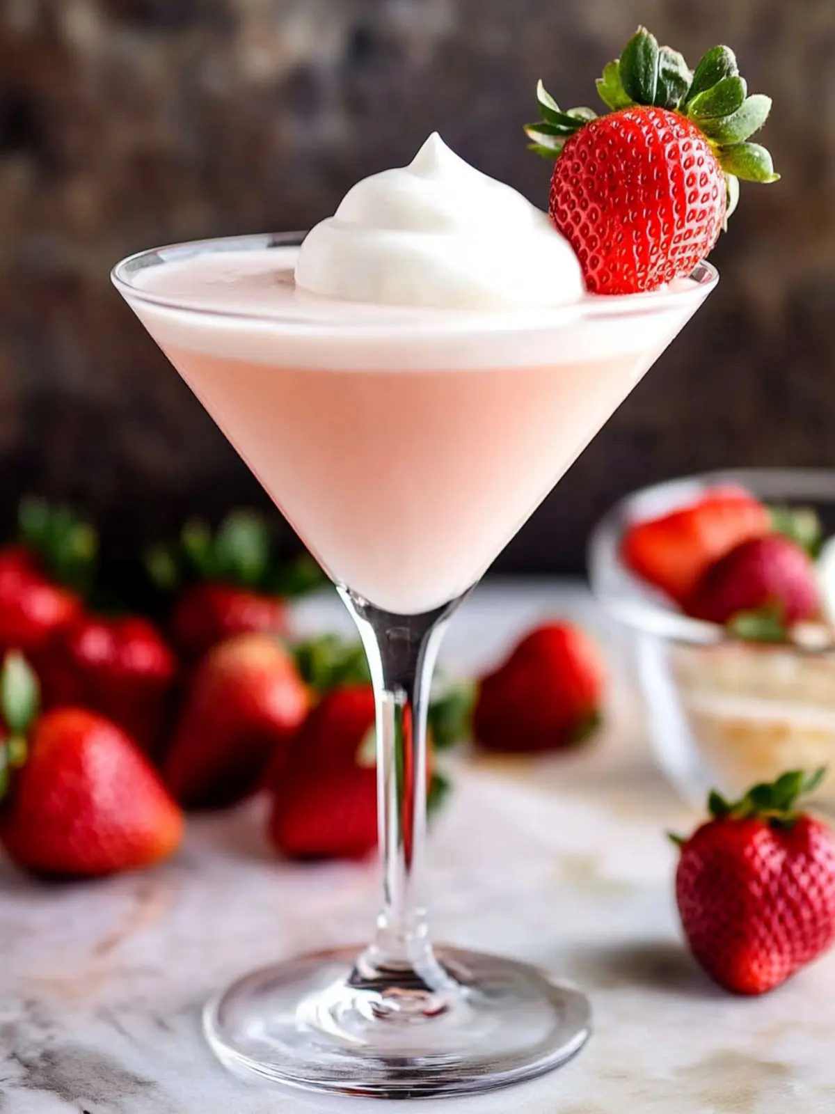 Delicious Strawberry Shortcake Martini You’ll Love to Sip 3 Strawberry Shortcake Martini