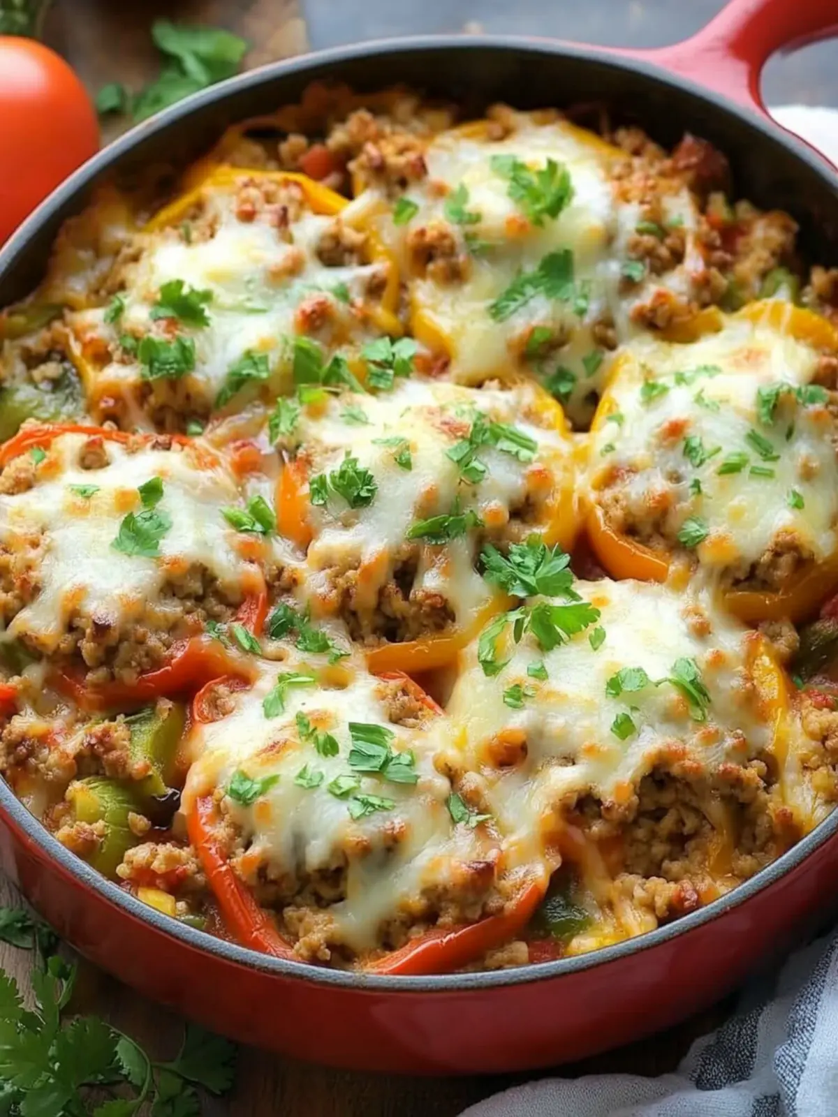 Mouthwatering Stuffed Pepper Casserole Ready in 30 Minutes 5 Stuffed Pepper Casserole