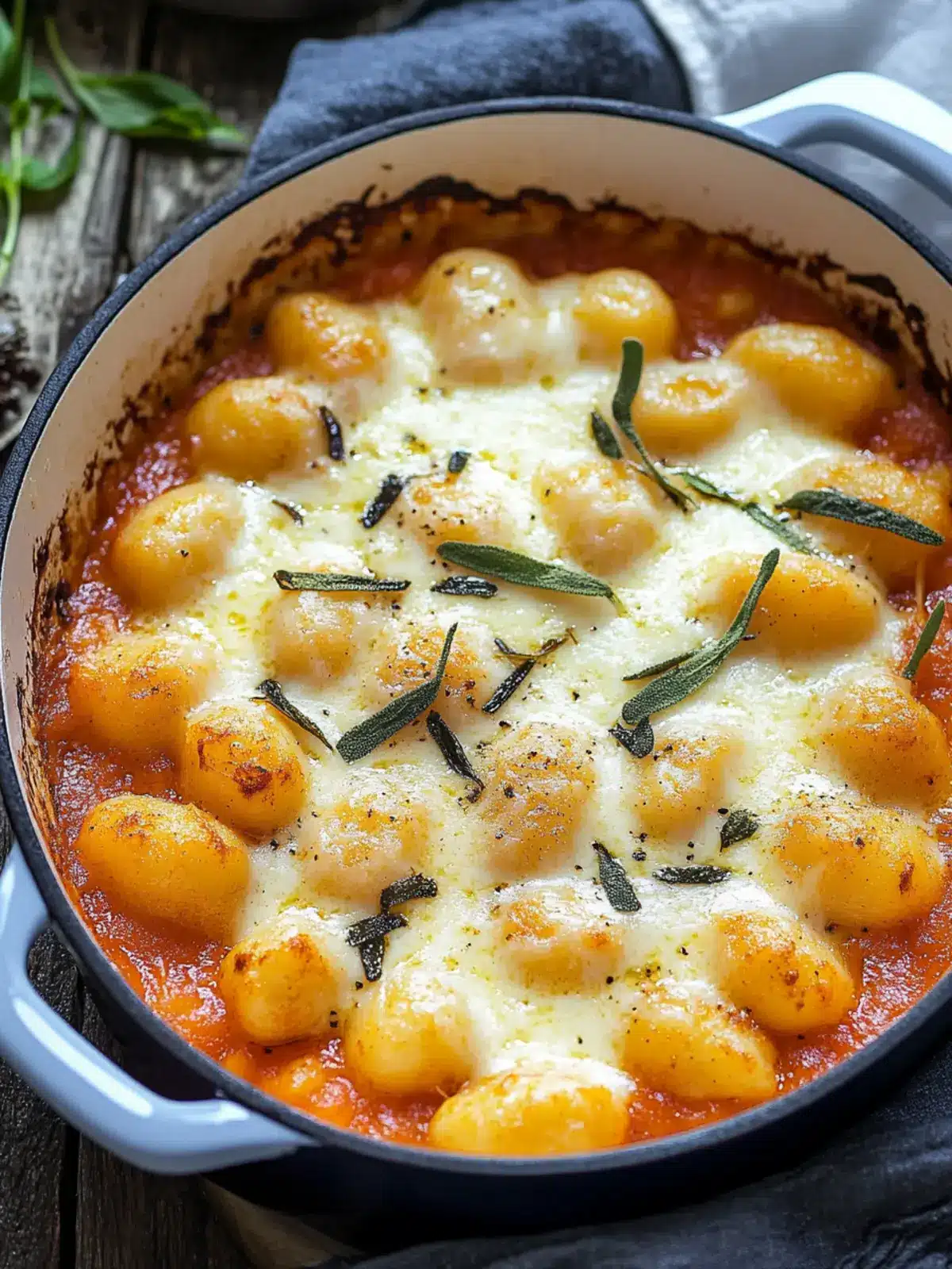 Creamy Baked Gnocchi: A Cozy Dinner Delight You'll Adore 2 Creamy Baked Gnocchi