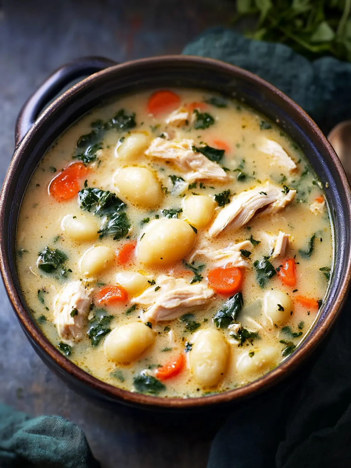 Creamy Rotisserie Chicken Gnocchi Soup for Cozy Nights 5 Rotisserie Chicken Gnocchi Soup