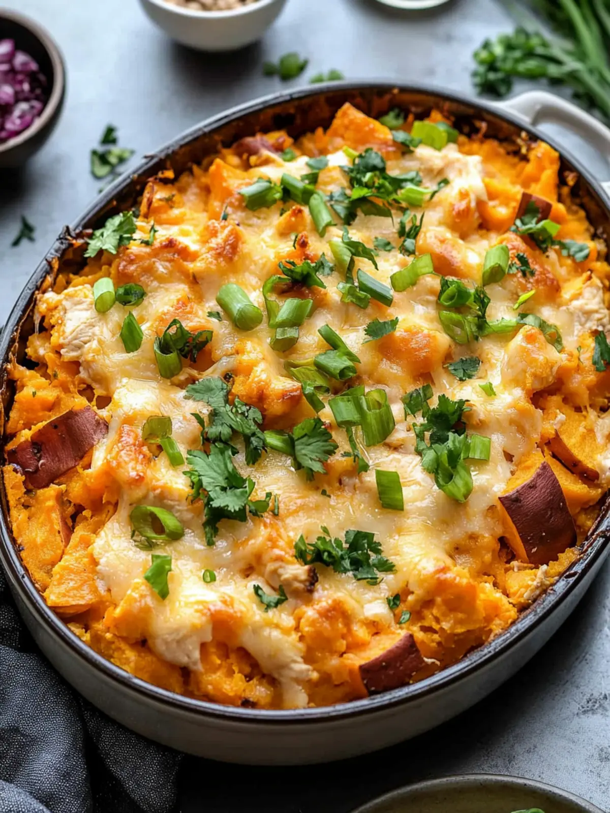 Spicy Buffalo Chicken Sweet Potato Casserole That Delights 2 Buffalo Chicken Sweet Potato Casserole
