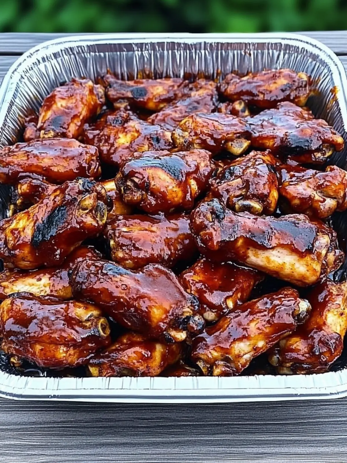 Finger-Lickin' 3 Ingredient Crockpot BBQ Chicken Wings 4 3 Ingredient Crockpot BBQ Chicken Wings