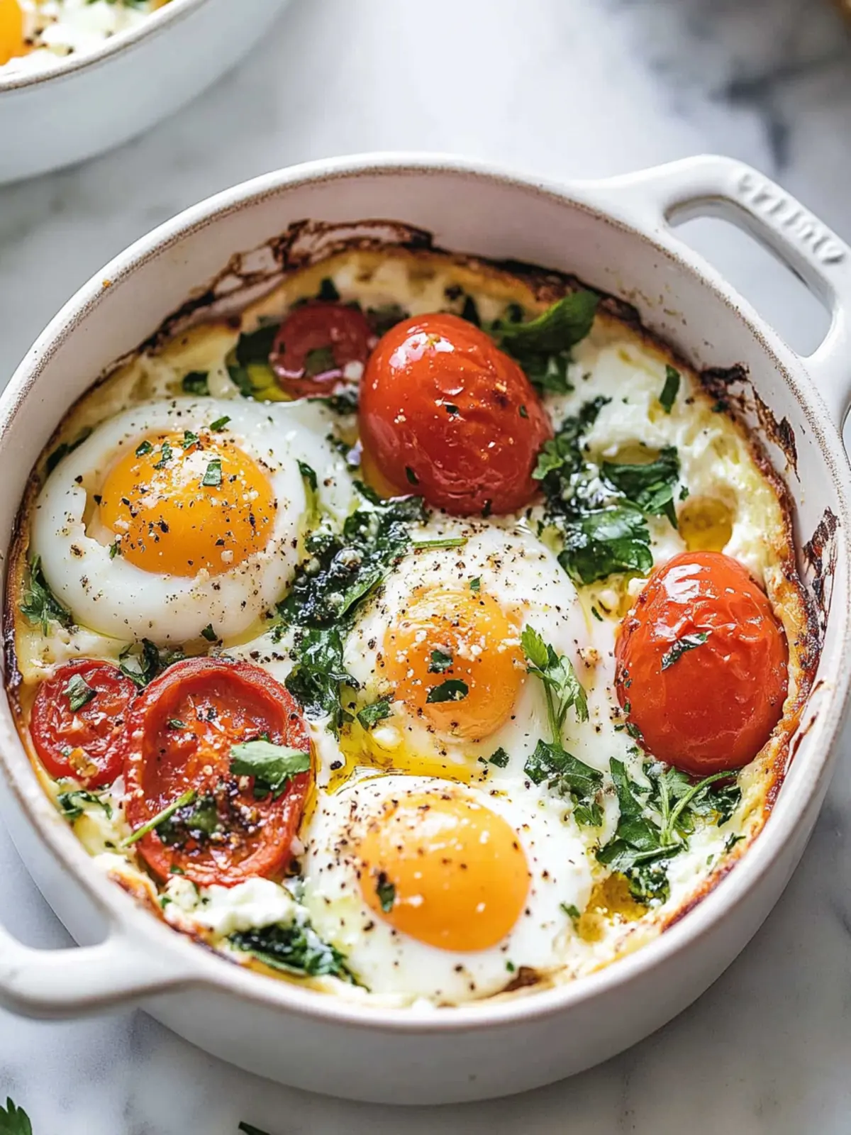 Baked Feta Eggs: A Flavor-Packed Breakfast Adventure 5 Baked Feta Eggs