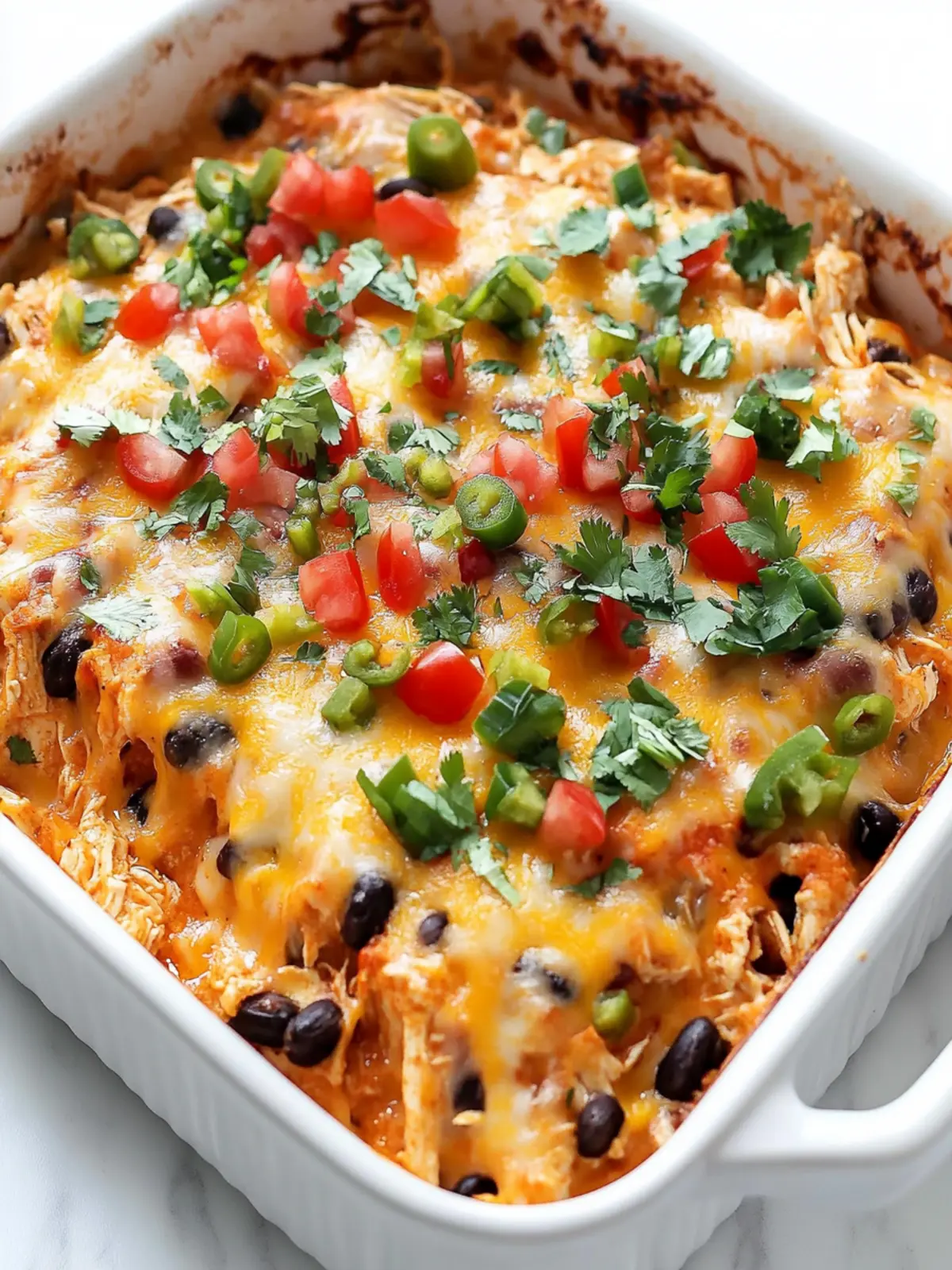 Savory Chicken Burrito Casserole for Cozy Family Nights 5 Chicken Burrito Casserole