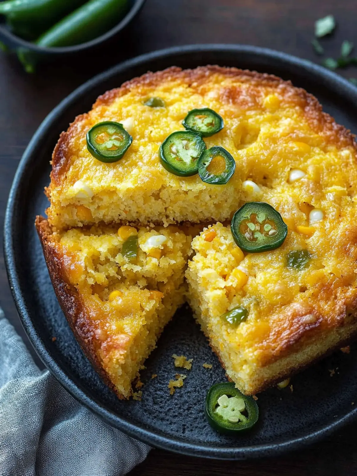 Spice Up Dinner with Jalapeno Cheddar Cornbread Delight 5 Jalapeno Cheddar Cornbread