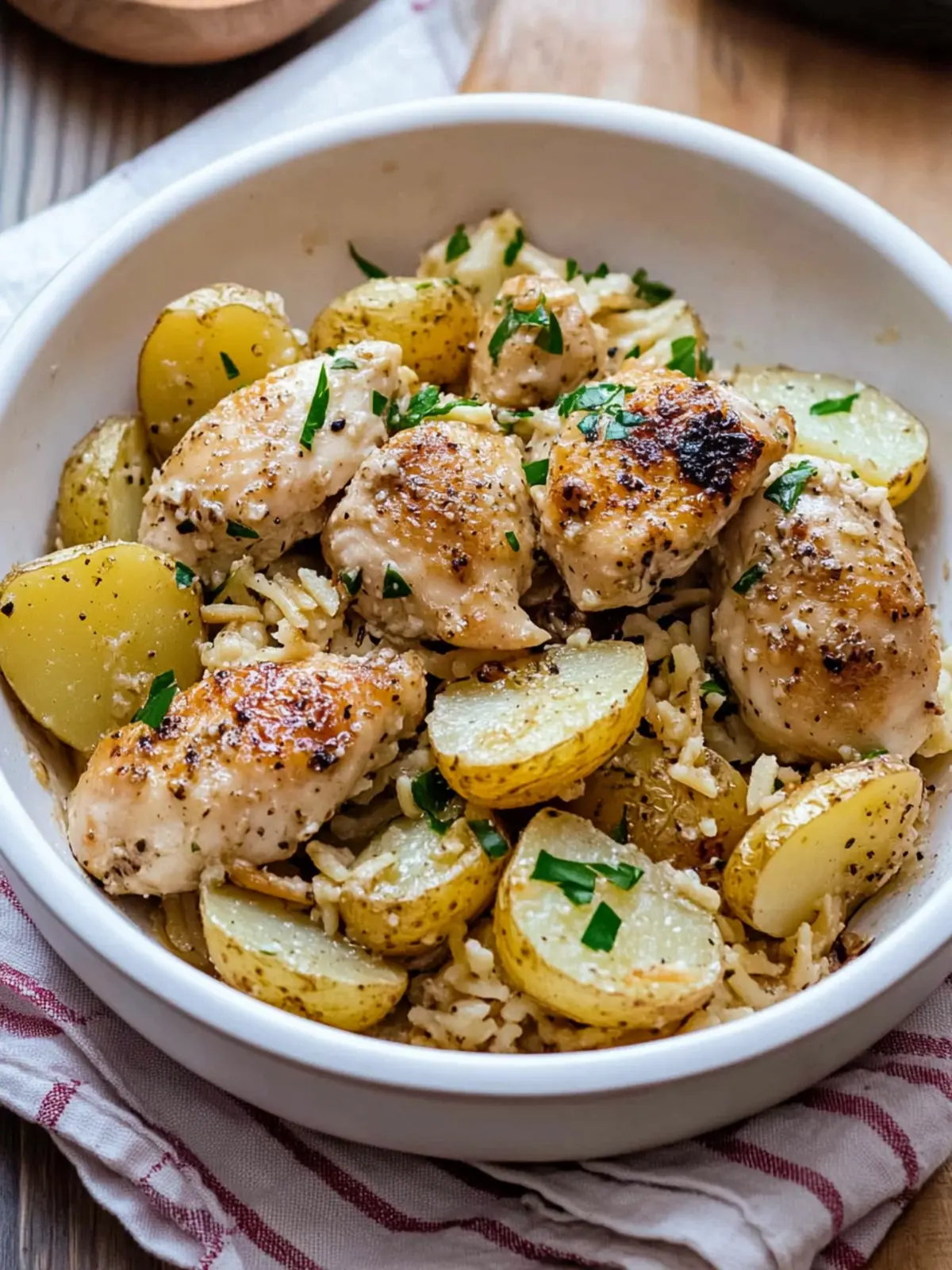 Savor Garlic Parmesan Chicken and Potatoes for Dinner Bliss 5 Garlic Parmesan Chicken and Potatoes