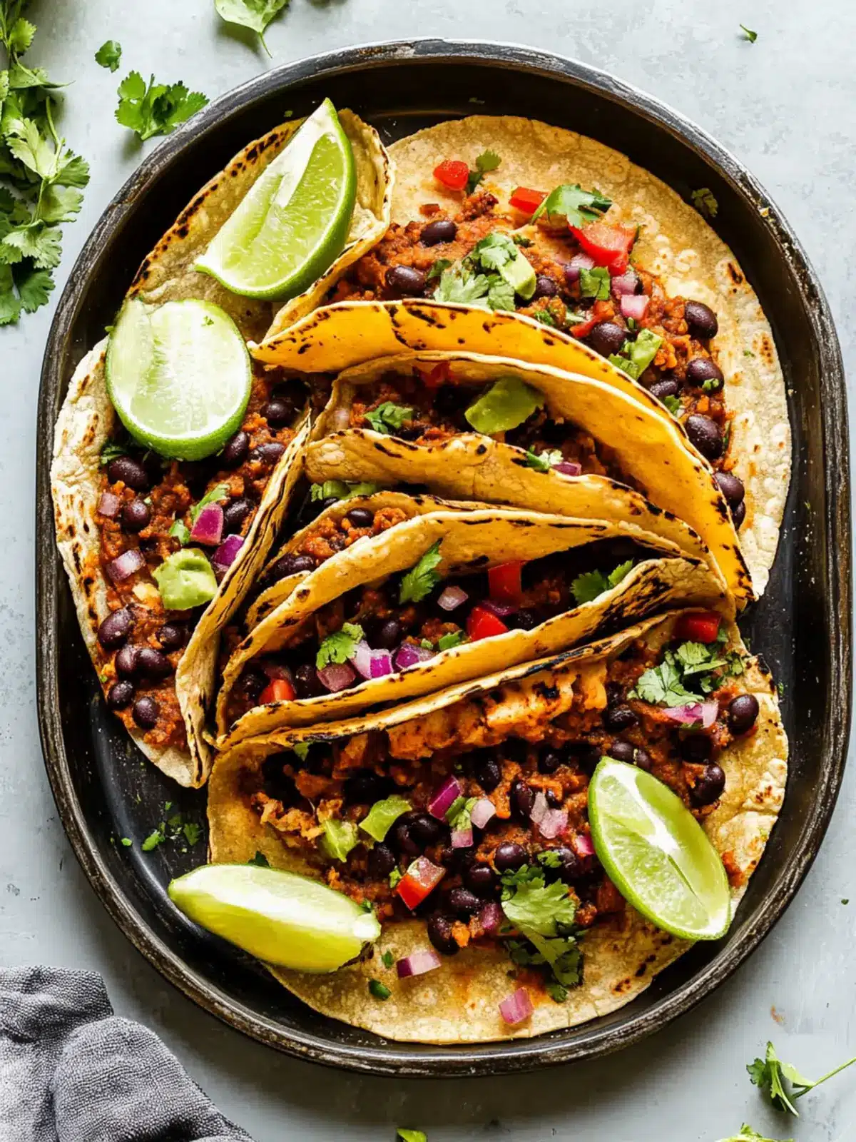Sheet Pan Black Bean Tacos for Easy Weeknight Fun 5 Sheet Pan Black Bean Tacos