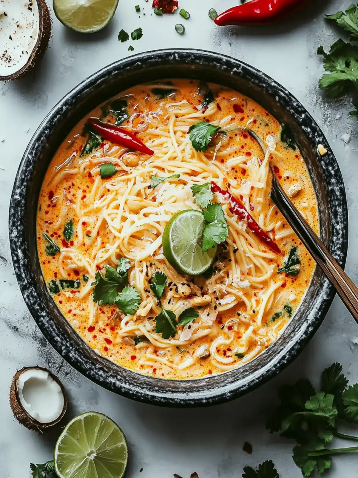 Irresistible Spicy Coconut Noodles That Spice Up Dinner Nights 5 Spicy Coconut Noodles