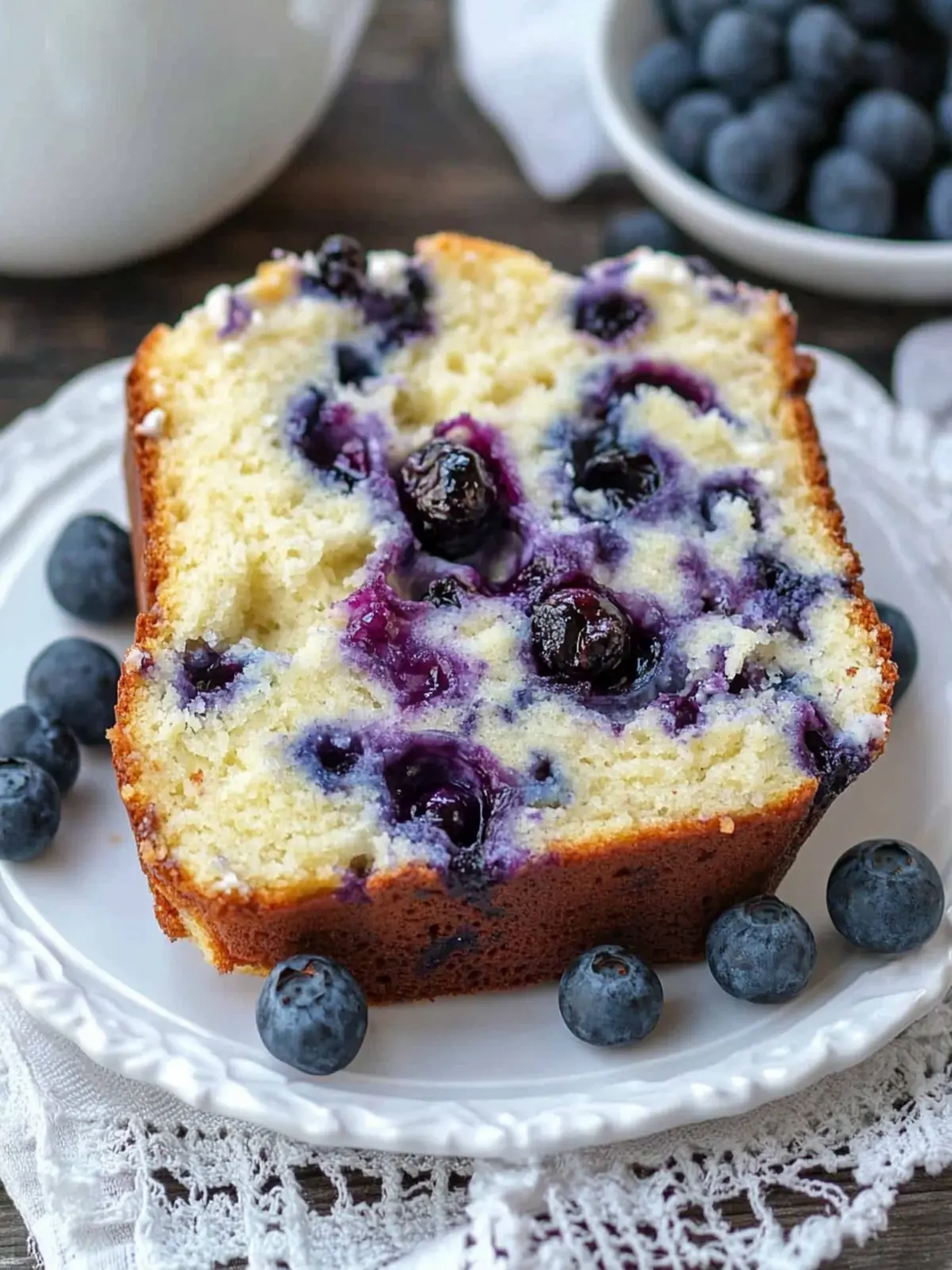 Irresistible Blueberry Cream Cheese Loaf to Brighten Your Day 5 Blueberry Cream Cheese Loaf