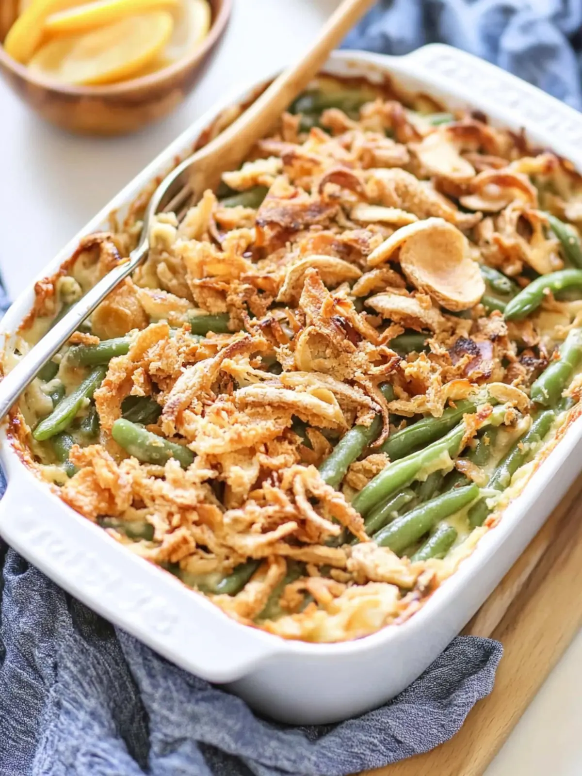 Fresh Green Bean Casserole From Scratch for Hit Dinner Bliss 5 Fresh Green Bean Casserole From Scratch