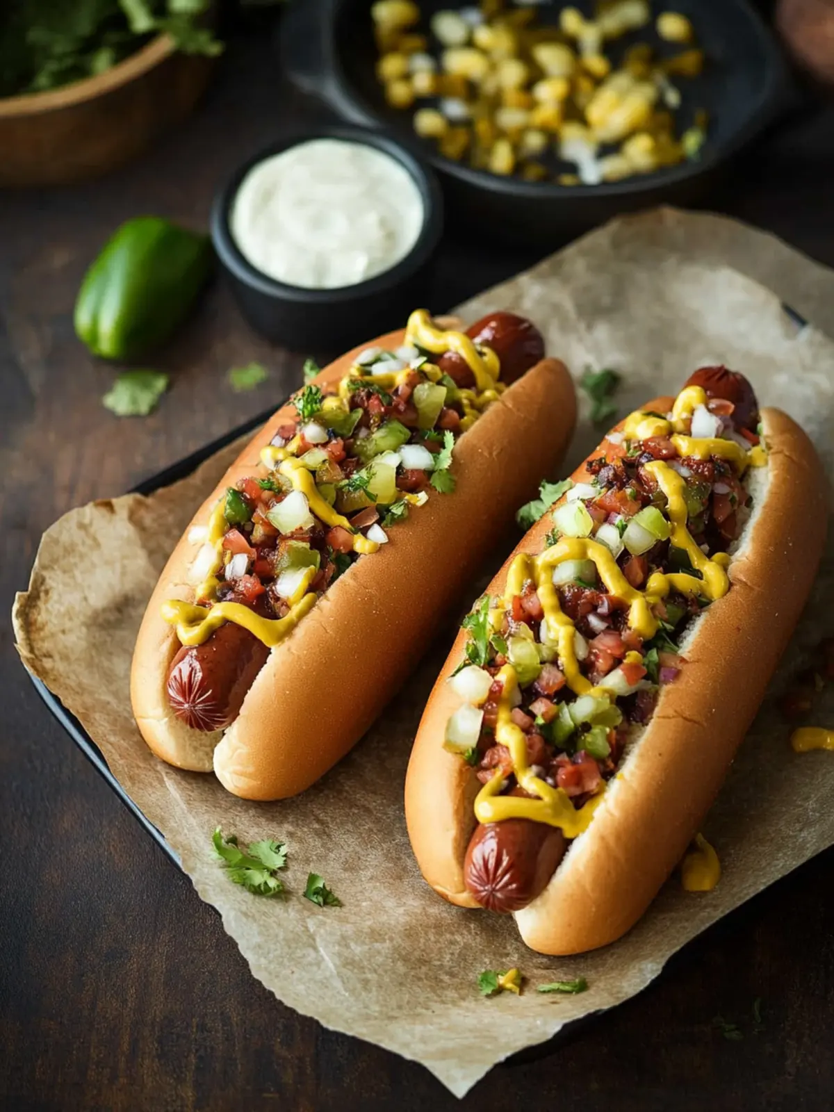 Ultimate Southwest Sonoran Hot Dogs with Spicy Jalapeño Twist 2 Southwest Sonoran Hot Dogs