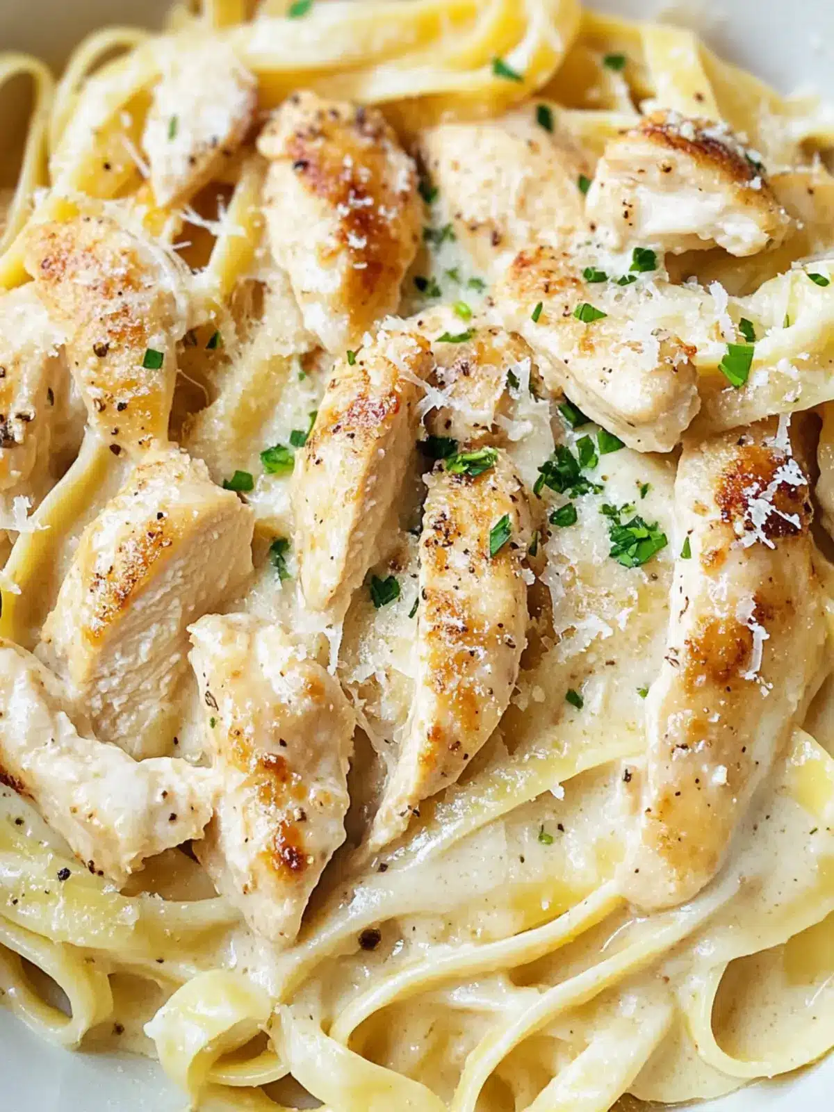 Delicious Chicken Fettuccine Alfredo in Minutes at Home 5 Chicken Fettuccine Alfredo
