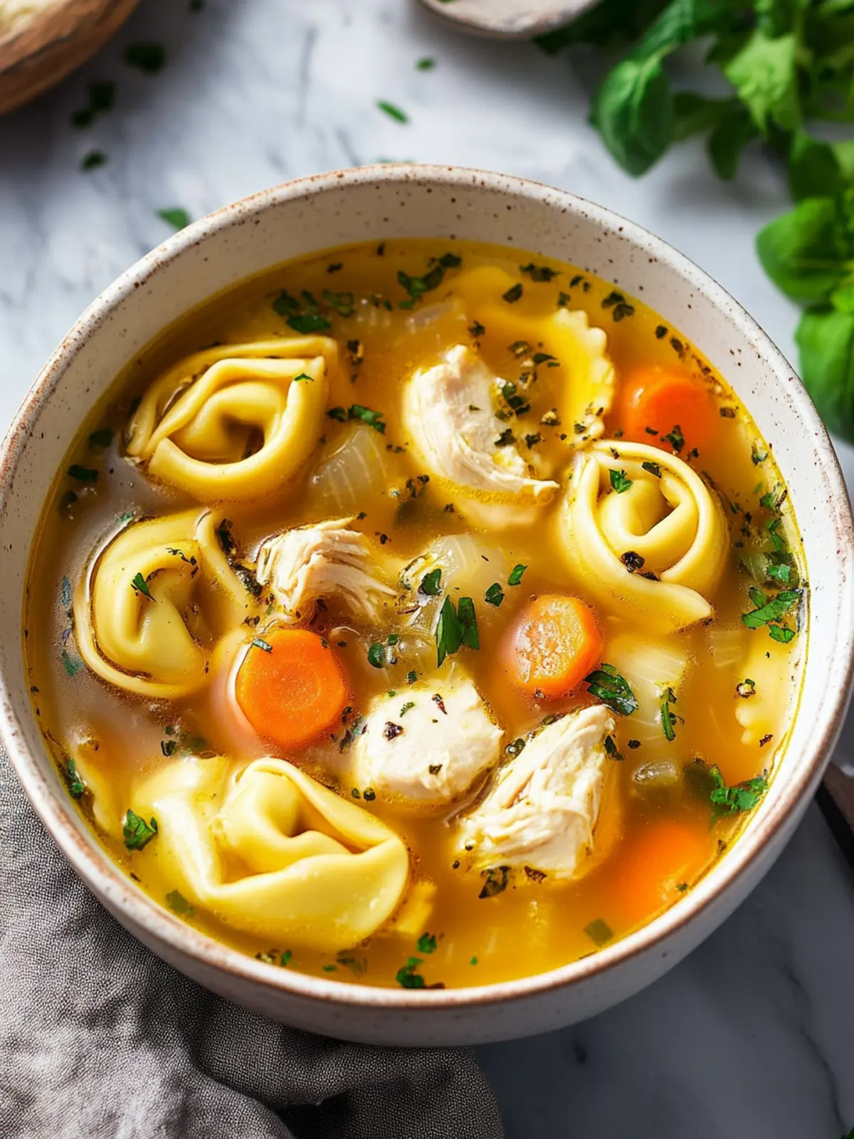 Cozy Chicken Tortellini Soup for Ultimate Comfort Food 5 Chicken Tortellini Soup