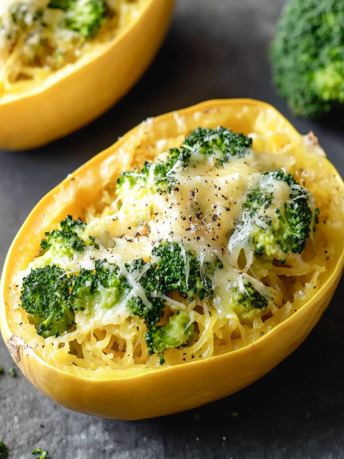 Cheesy Broccoli Spaghetti Squash That Will Wow Your Taste Buds 5 Cheesy Broccoli Spaghetti Squash