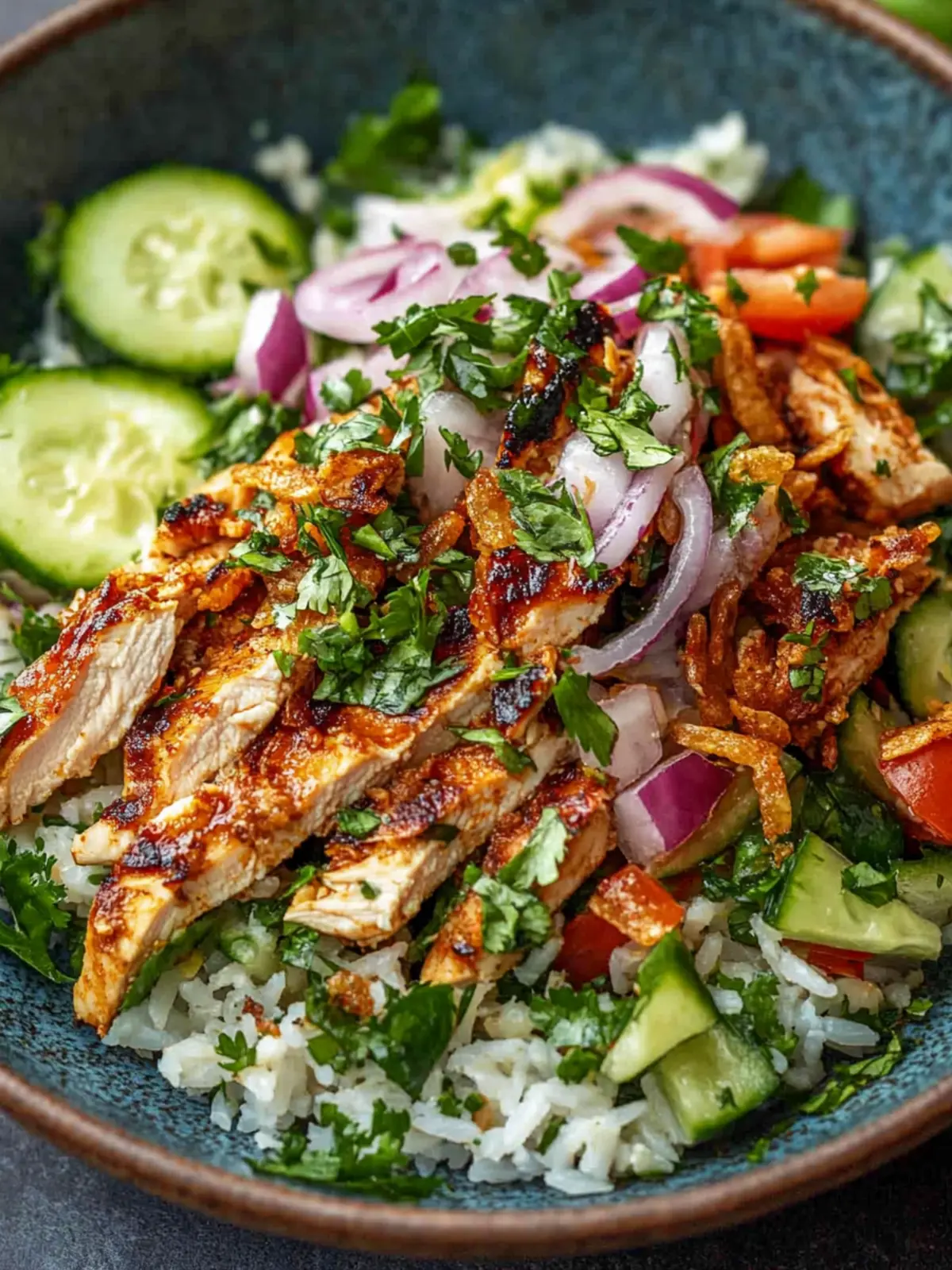 Chicken Shawarma Crispy Rice Salad That’ll Wow Your Tastebuds 5 Chicken Shawarma Crispy Rice Salad