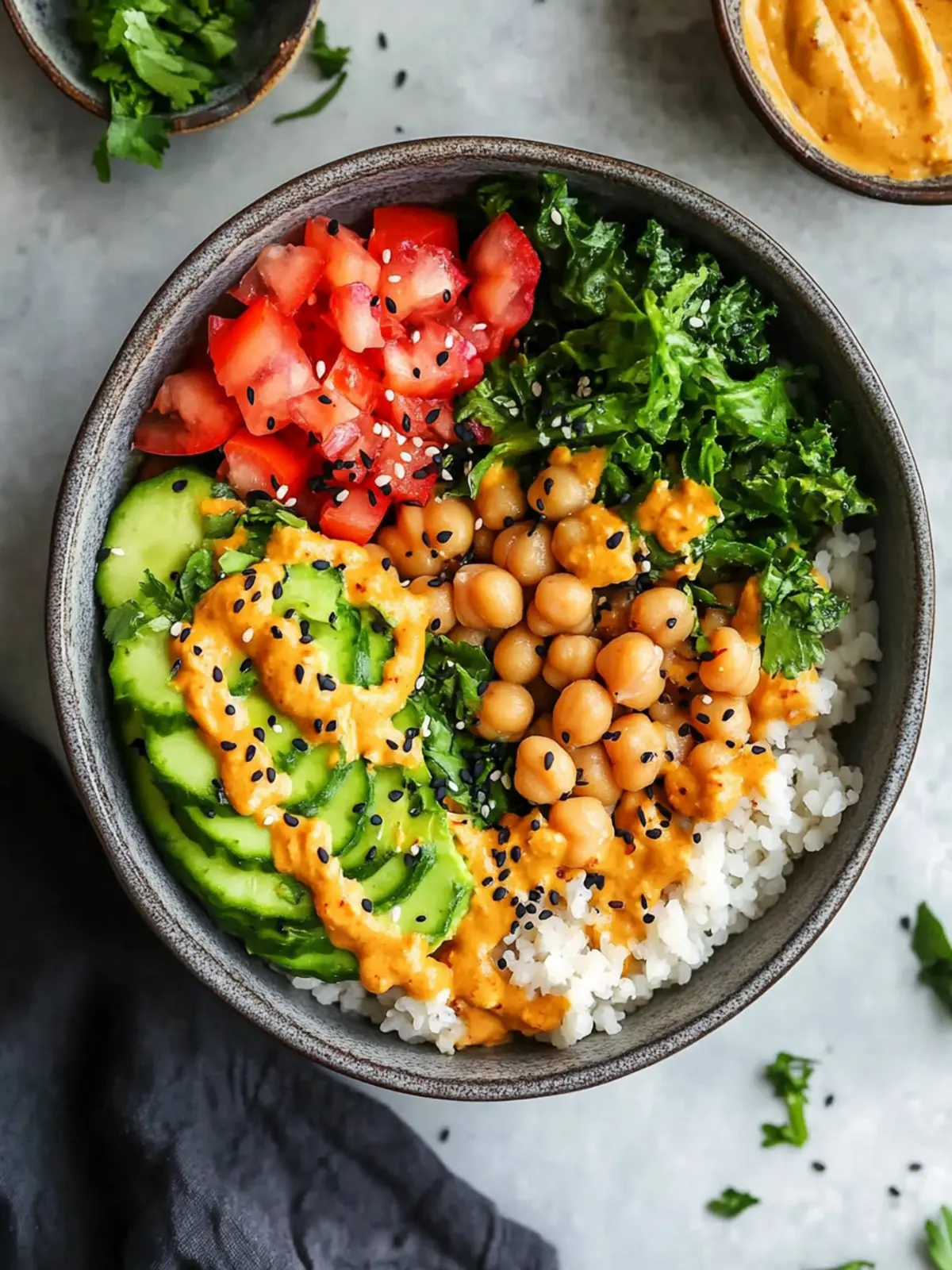 Peanut Chickpea Buddha Bowl for Quick Healthy Meals 5 Peanut Chickpea Buddha Bowl