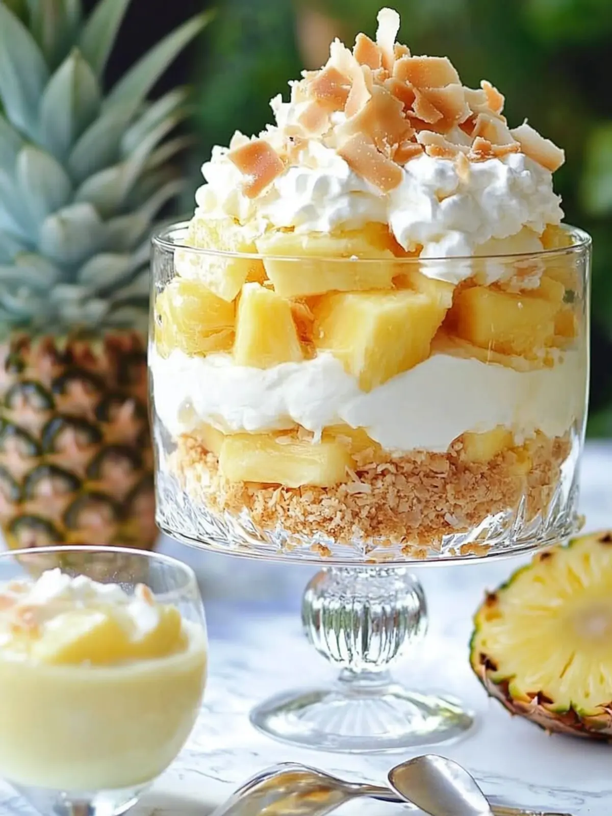 Indulge in Dreamy Coconut Pineapple Trifle Bliss Today 5 Dreamy Coconut Pineapple Trifle