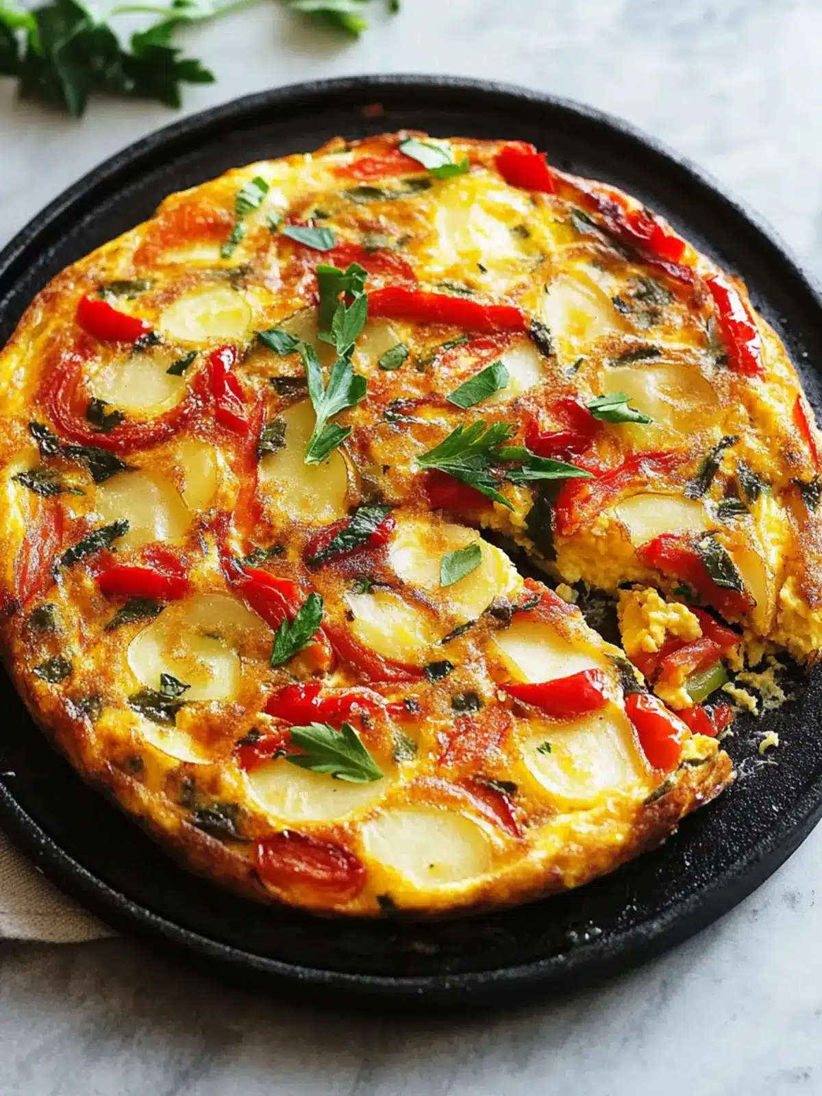 Delicious Potato and Pepper Frittata for a Cozy Brunch 5 Potato and Pepper Frittata