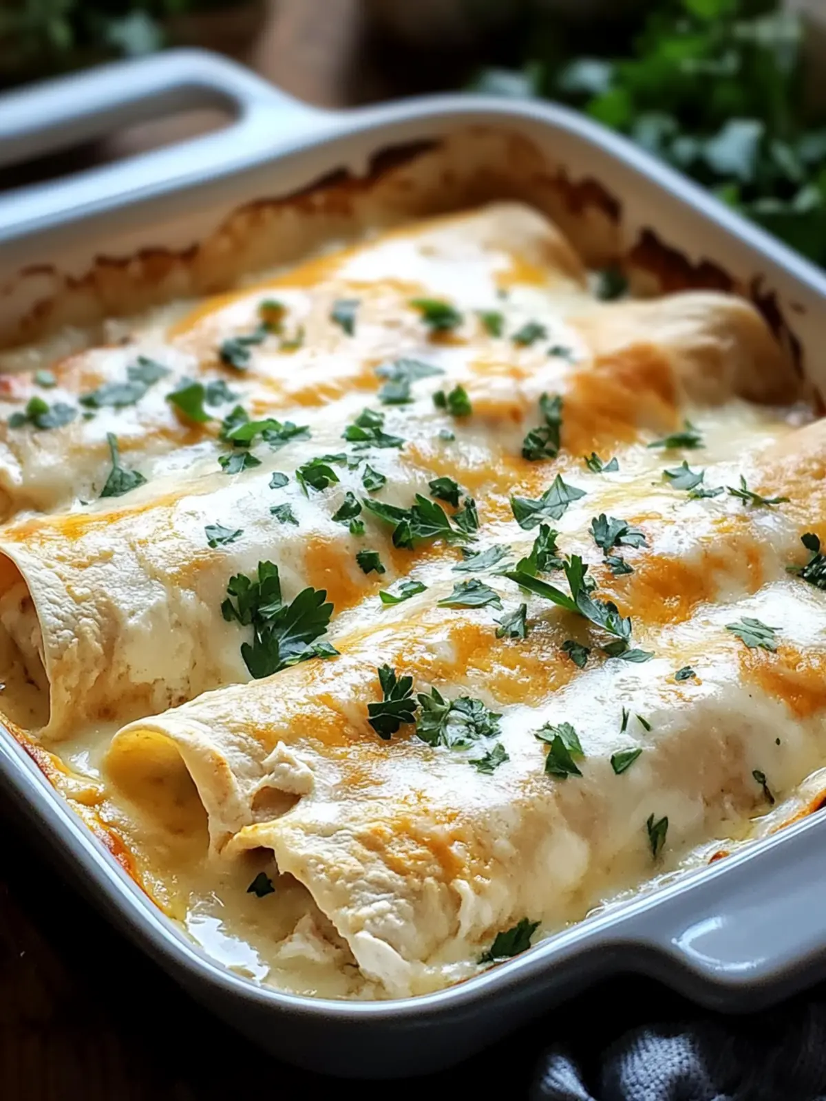 Savory Creamy White Chicken Enchiladas That Wow Every Time 5 Creamy White Chicken Enchiladas