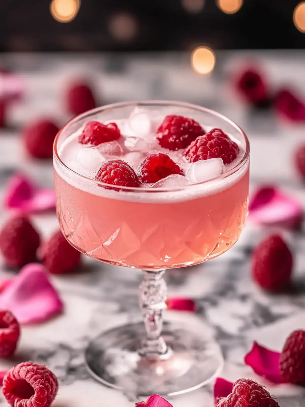 Sour Raspberry Valentine Cocktail to Impress Your Guests 5 Sour Raspberry Valentine
