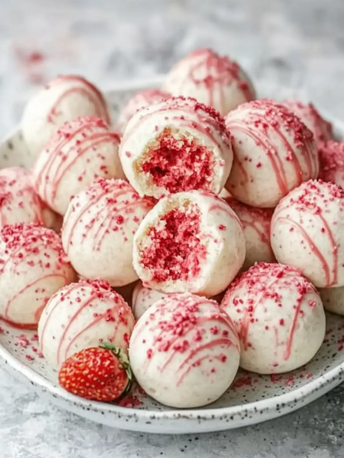 Delicious Strawberry Cake Truffles That'll Wow Your Taste Buds 5 Strawberry Cake Truffles