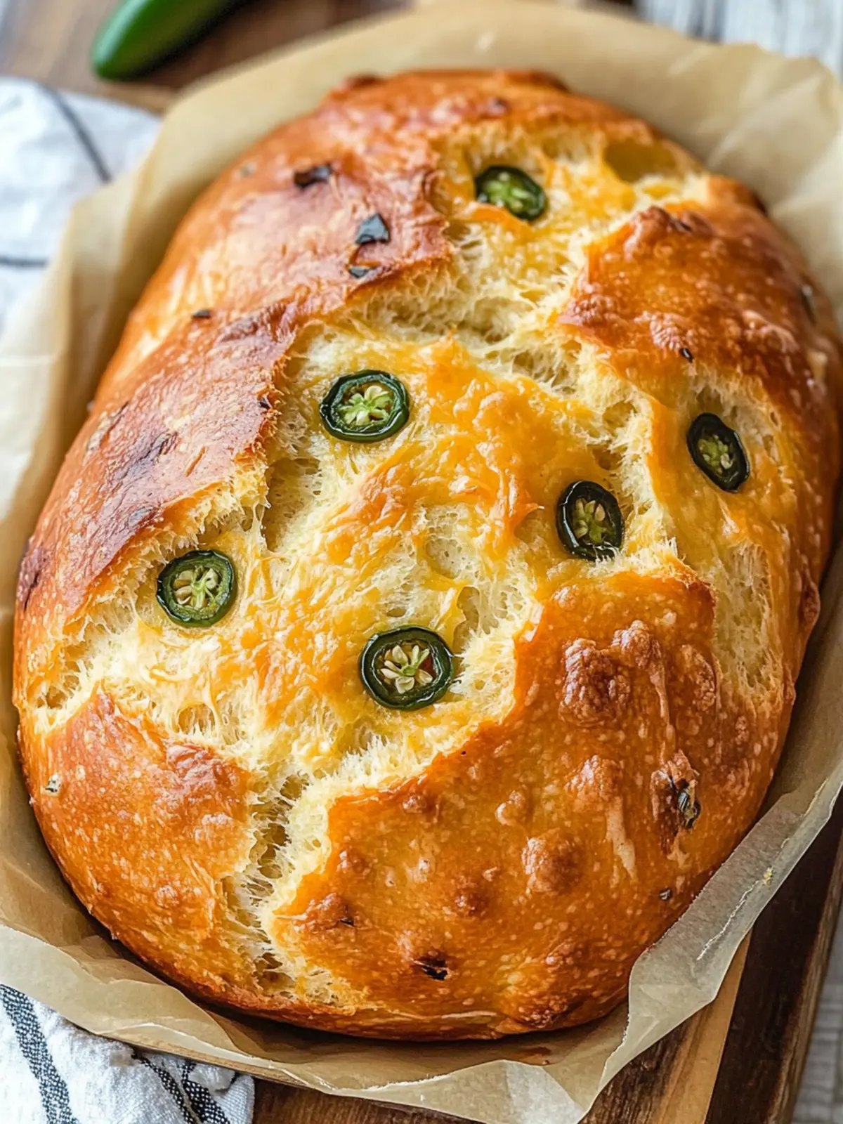 Mouthwatering Jalapeño Cheddar Bread You’ll Love to Bake 2 Jalapeño Cheddar Bread