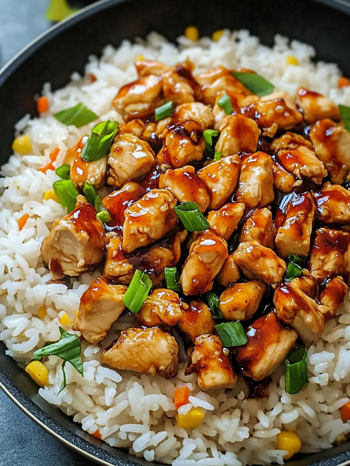 One-Pan Bold Honey BBQ Chicken Rice That's Epic and Easy 5 One-Pan Bold Honey BBQ Chicken Rice