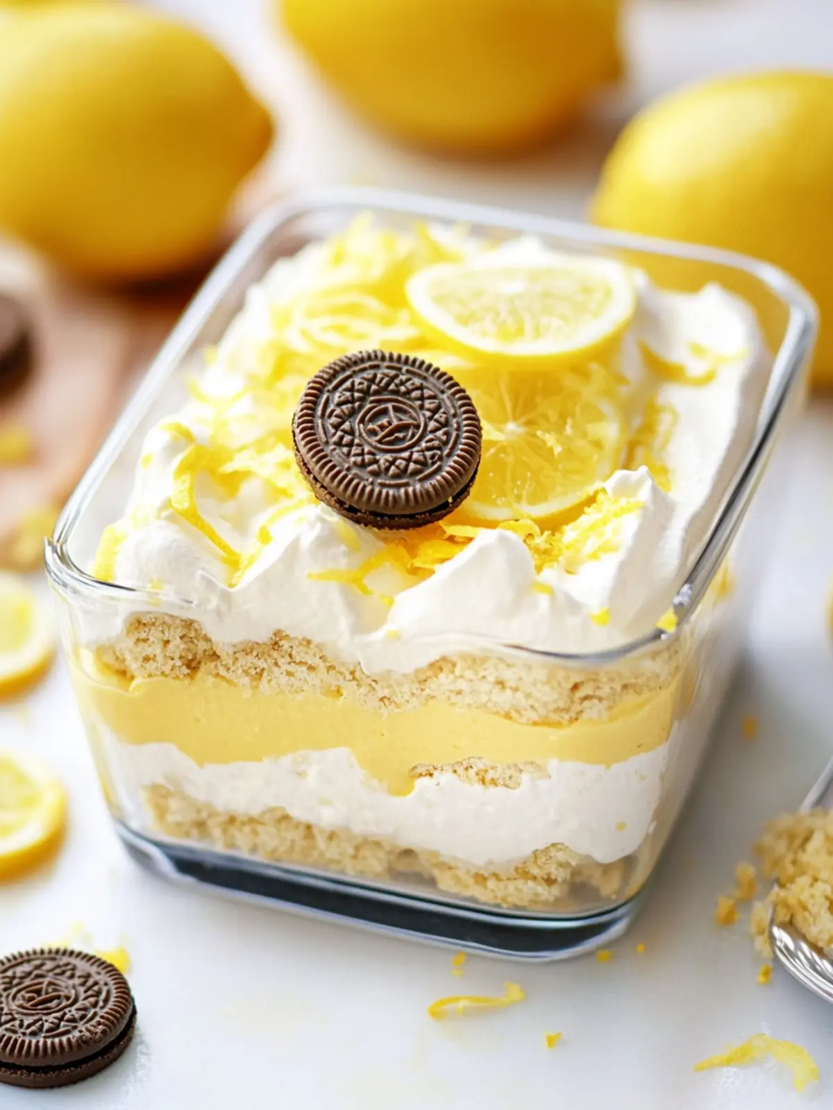 Heavenly Lemon Oreo Dessert Your New Favorite No-Bake Treat 5 Heavenly Lemon Oreo Dessert