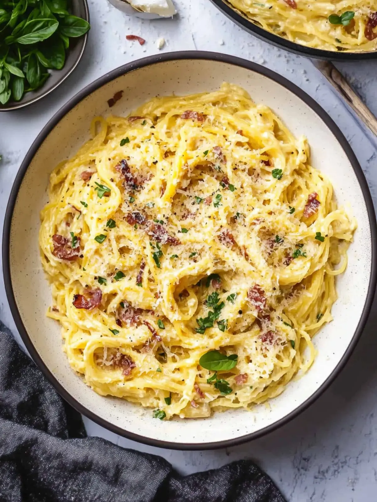 Delicious Spaghetti Squash Carbonara for a Guilt-Free Feast 5 Spaghetti Squash Carbonara