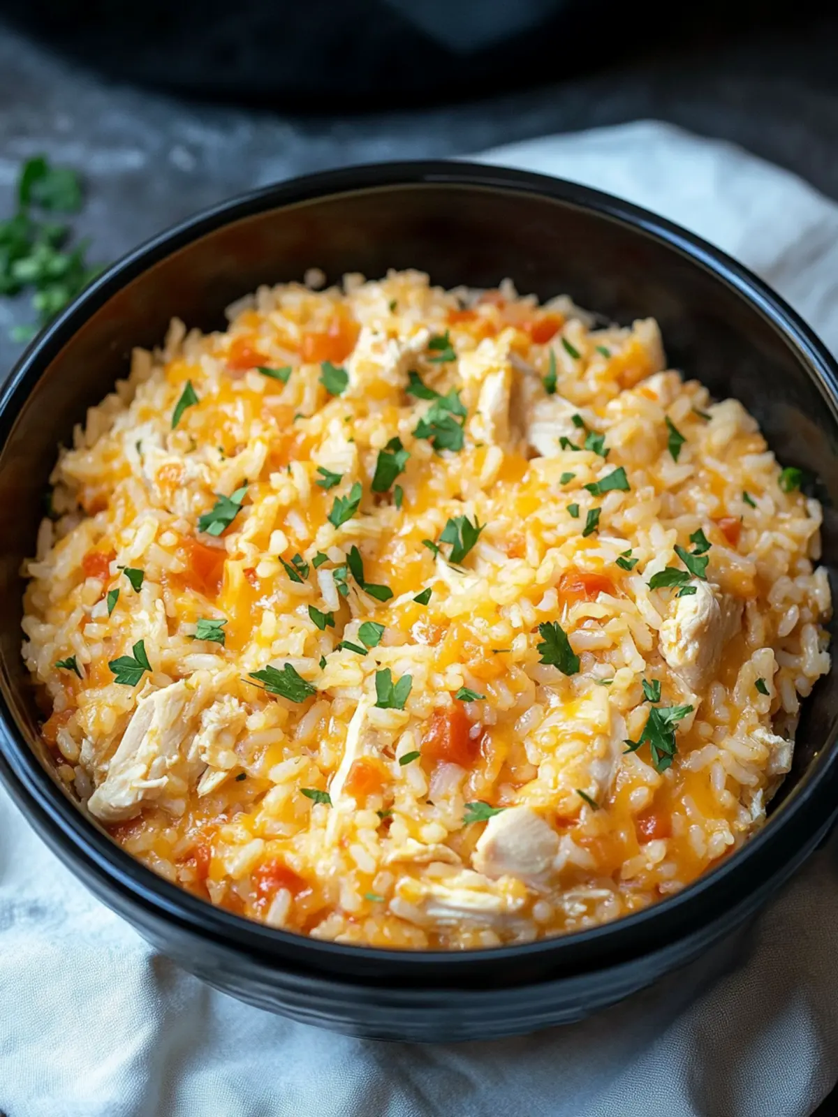 Cheesy Slow Cooker Chicken and Rice for Cozy Nights 5 Cheesy Slow Cooker Chicken and Rice