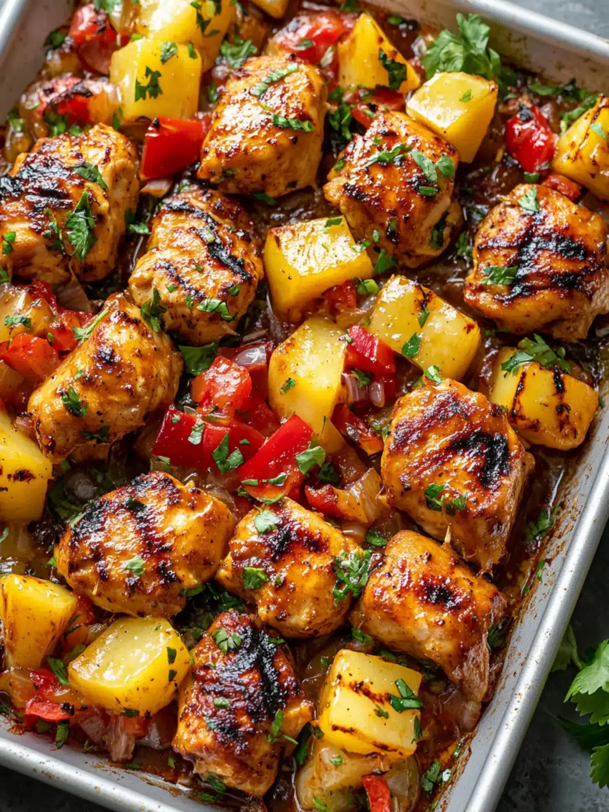 Zesty Hawaiian Chicken Sheet Pan Perfect for Busy Weeknights 5 Hawaiian Chicken Sheet Pan