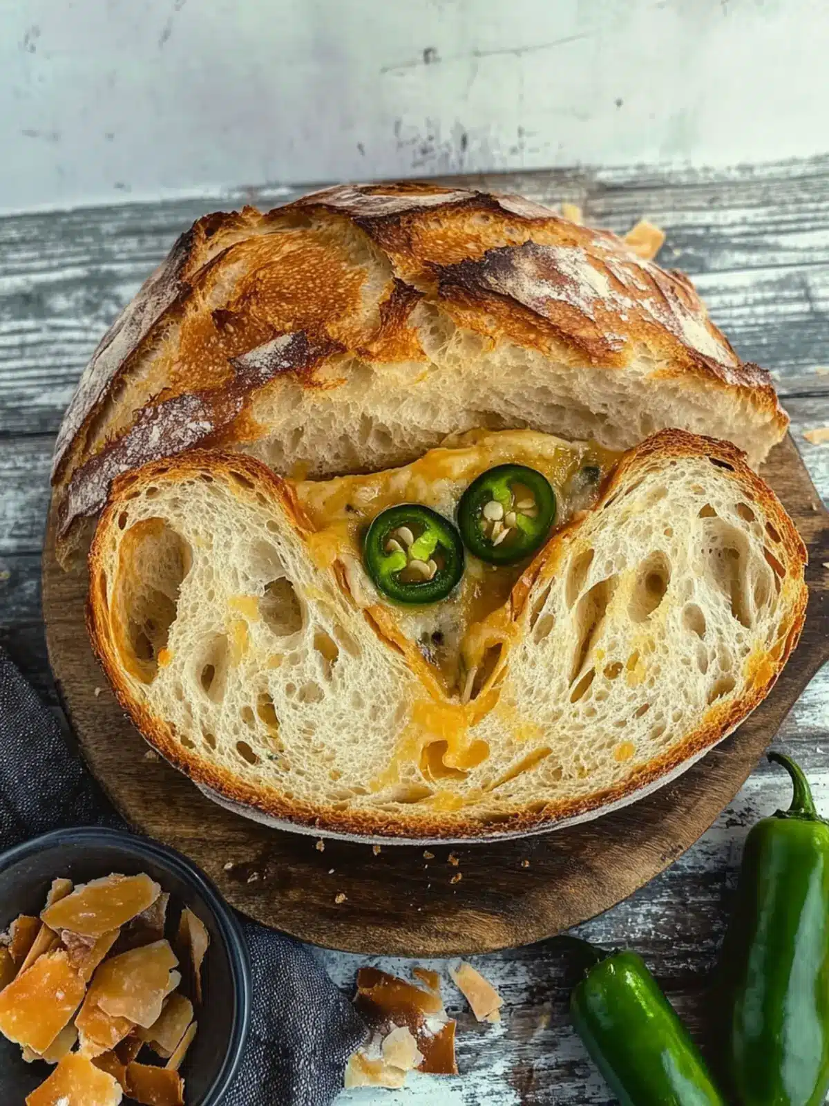 Ultimate Jalapeño Cheddar Sourdough for Flavor Lovers 3 Jalapeño Cheddar Sourdough