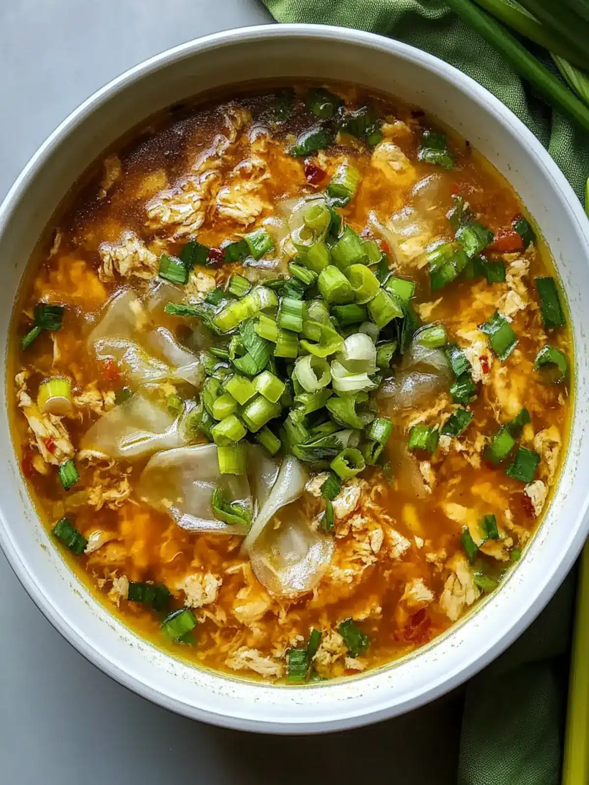 One-Pot Egg Roll Soup with Green Onions and Ginger Delight 5 One-Pot Egg Roll Soup with Green Onions and Ginger