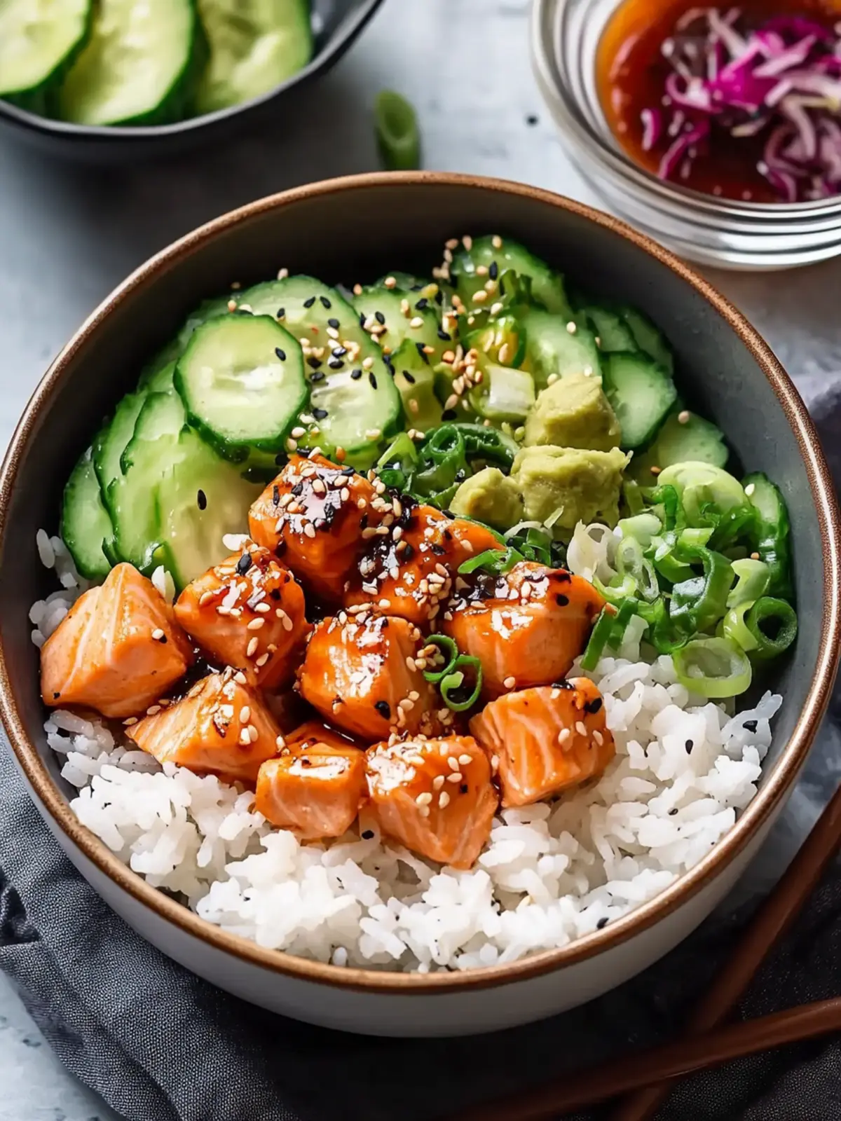 Irresistible Tasty Salmon Rice Bowl You’ll Crave for Dinner 4 Tasty Salmon Rice Bowl
