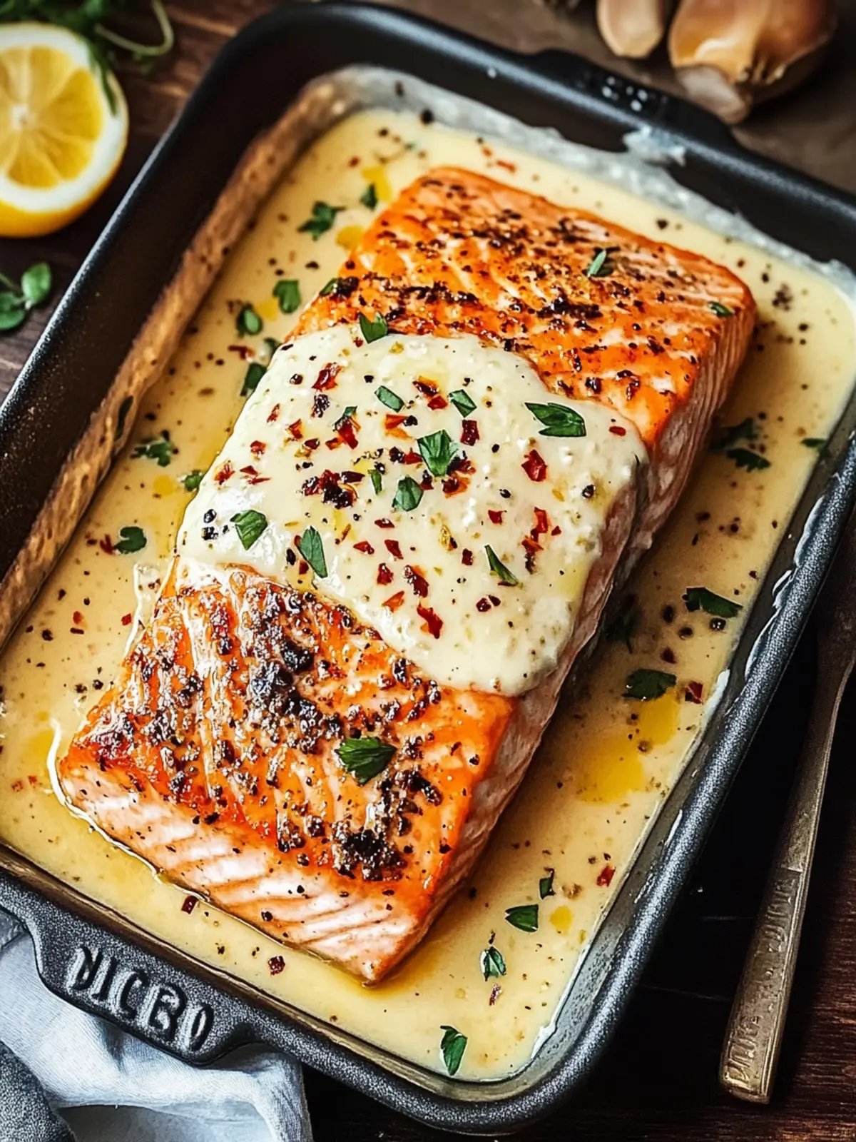Baked Boursin Salmon: Your Quick Flavorful Dinner Fix 5 Baked Boursin Salmon