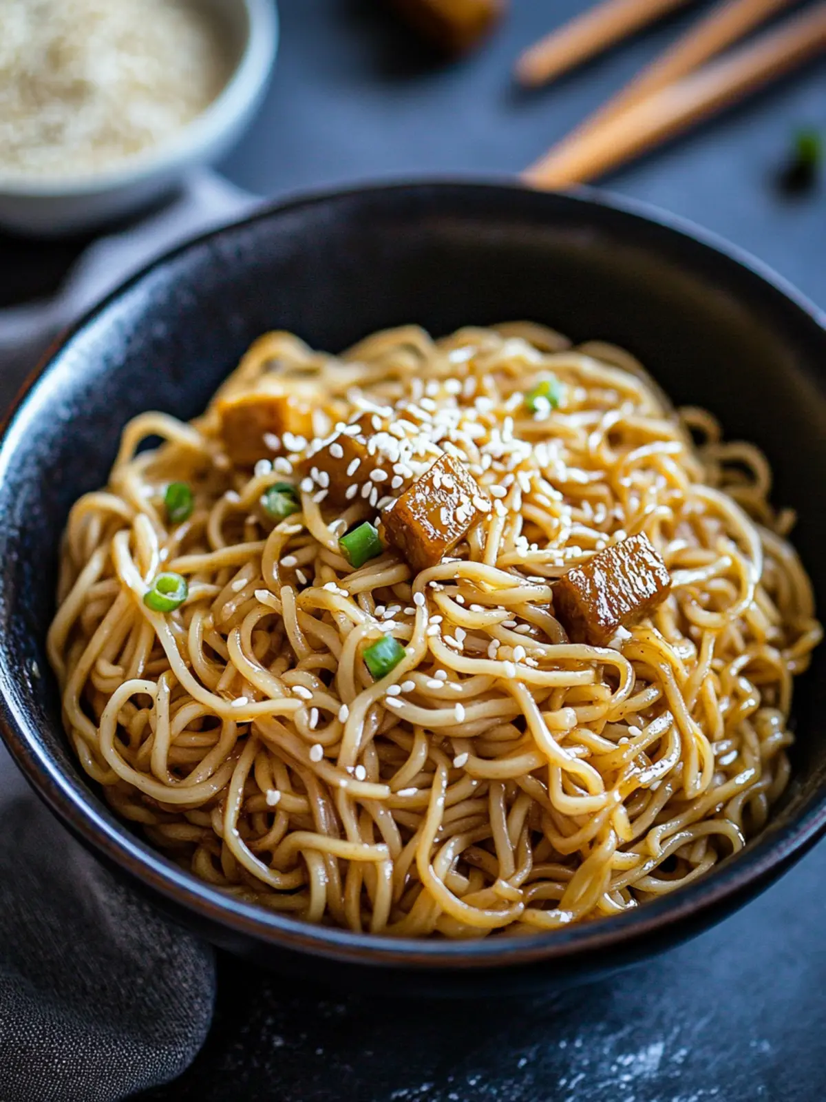 Savor Hibachi Noodles: Quick, Flavor-Packed Dinner Delight 5 Hibachi Noodles