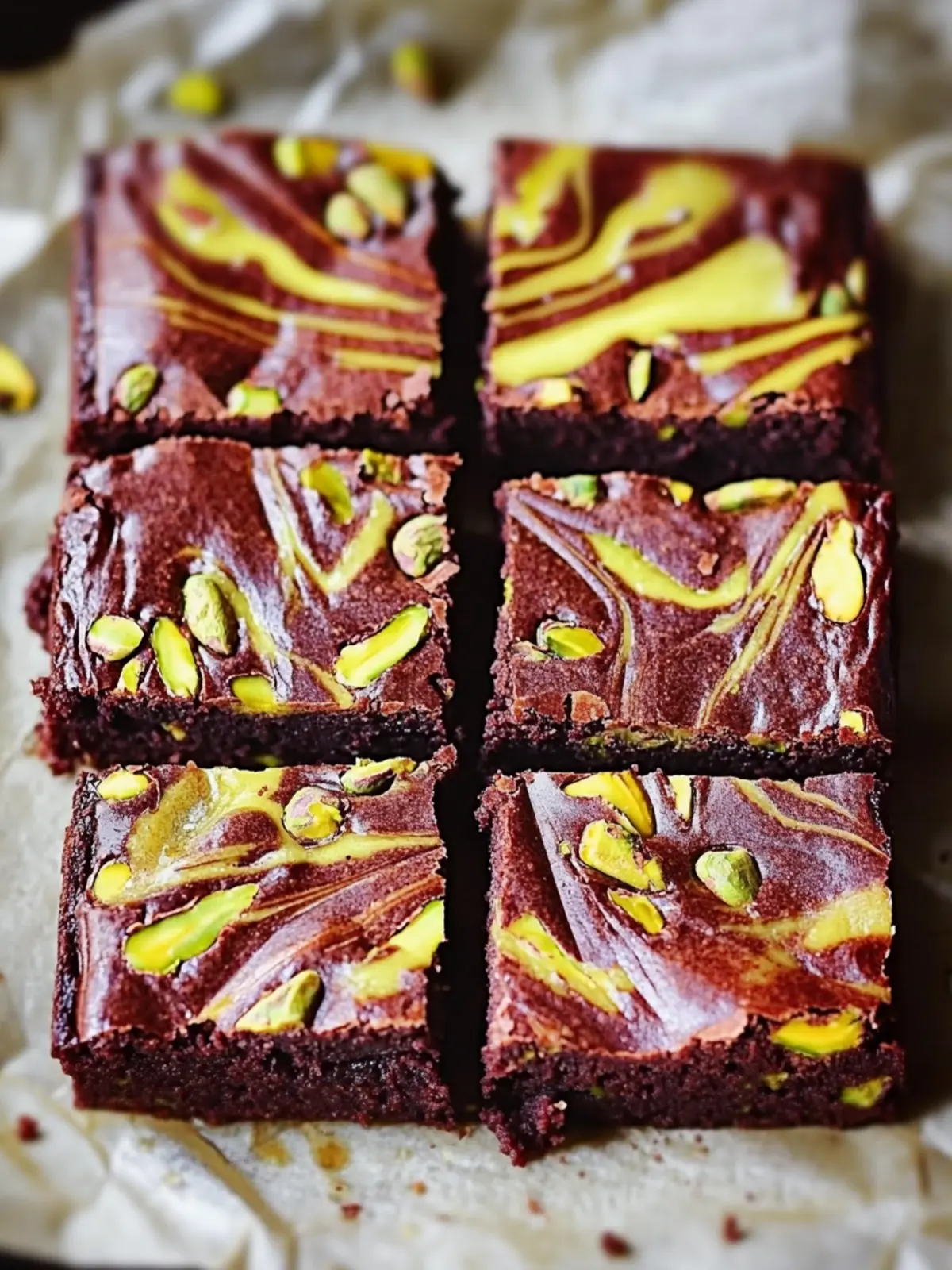Decadent Fudgy Chocolate Pistachio Brownies You’ll Crave 2 Fudgy Chocolate Pistachio Brownies