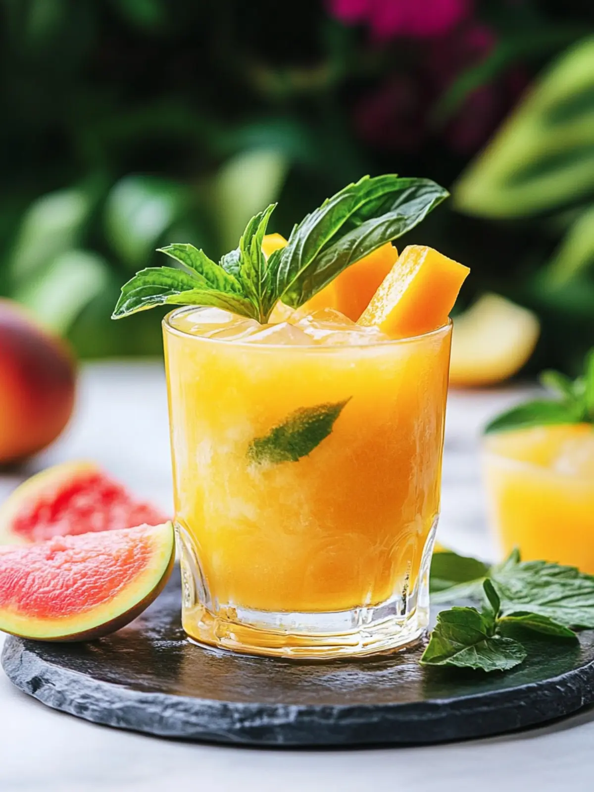 Refreshing Mango Rum Swizzle Perfect for Summer Sipping 5 Mango Rum Swizzle