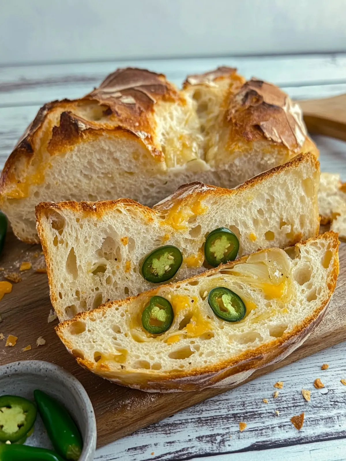 Ultimate Jalapeño Cheddar Sourdough for Flavor Lovers 5 Jalapeño Cheddar Sourdough